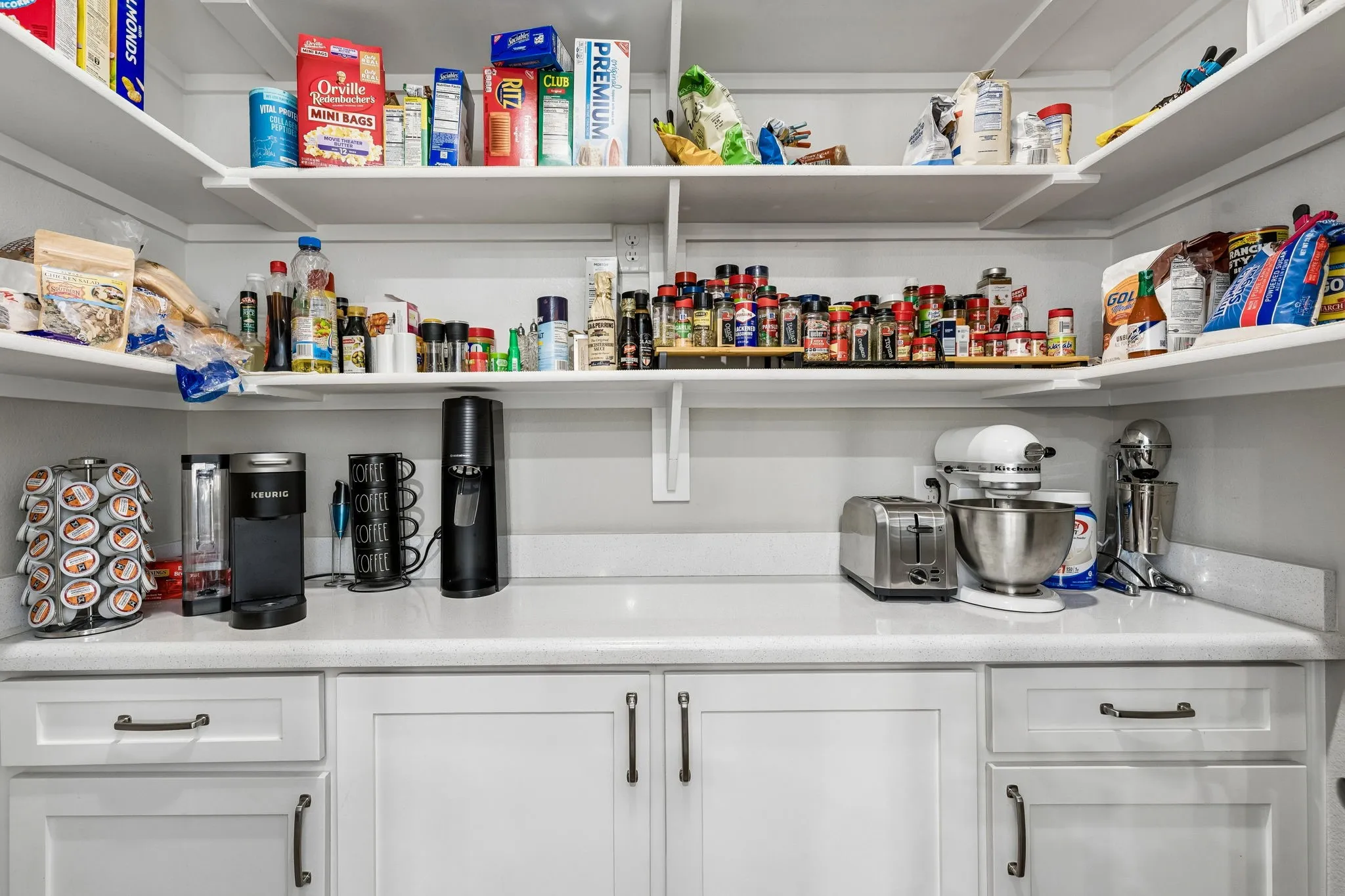 Walk in pantry.