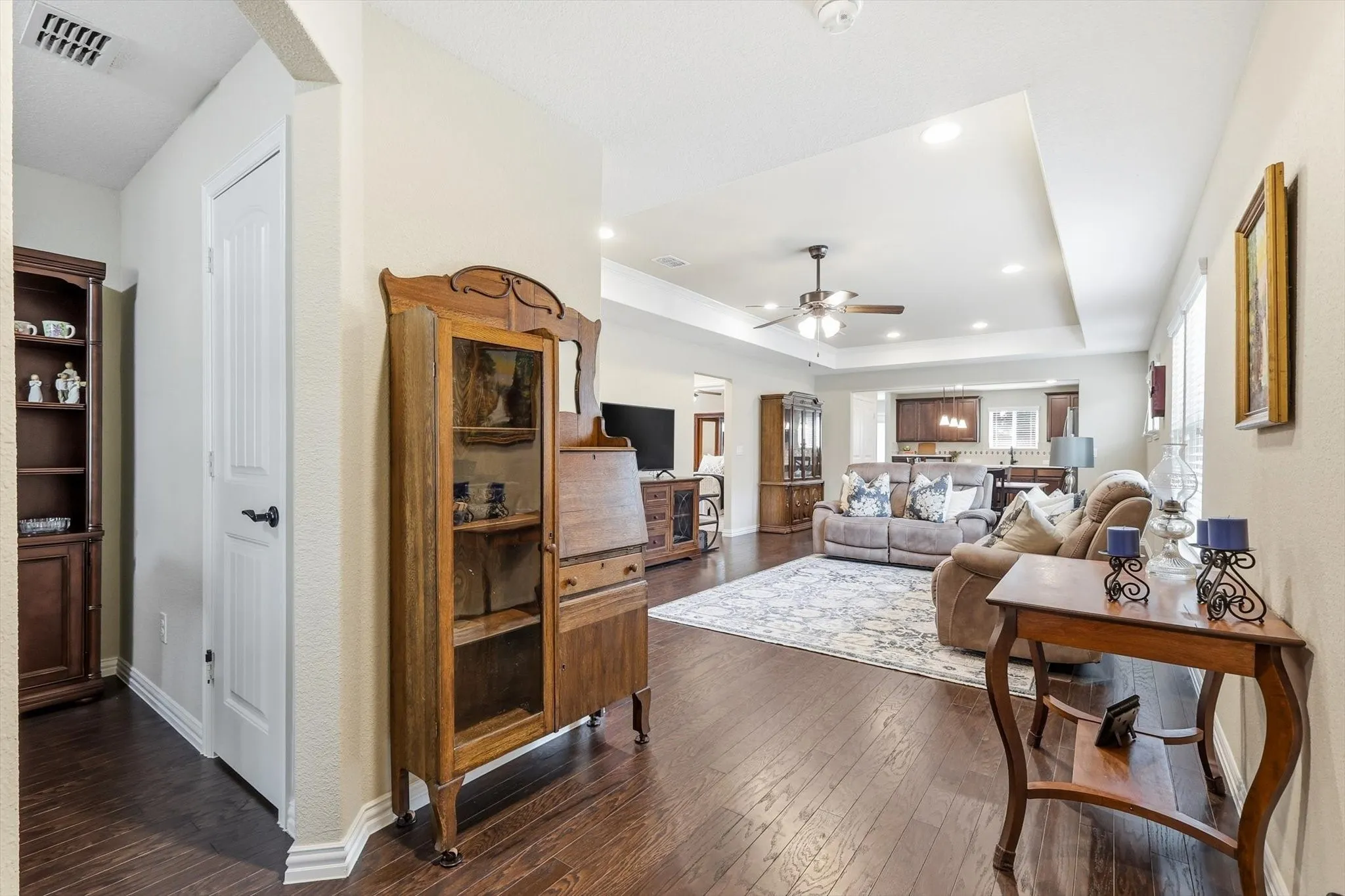Open-concept layout
