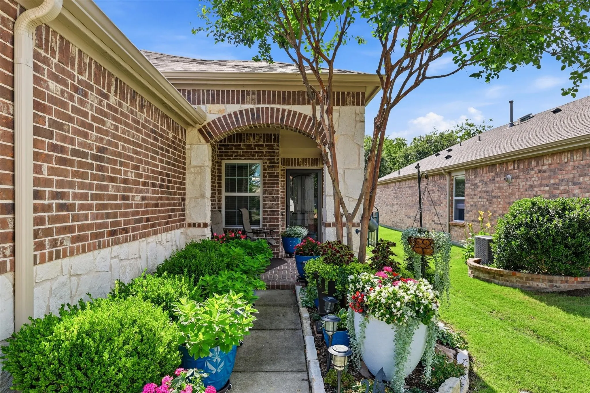 Welcoming Walkway to Covered Front Porch