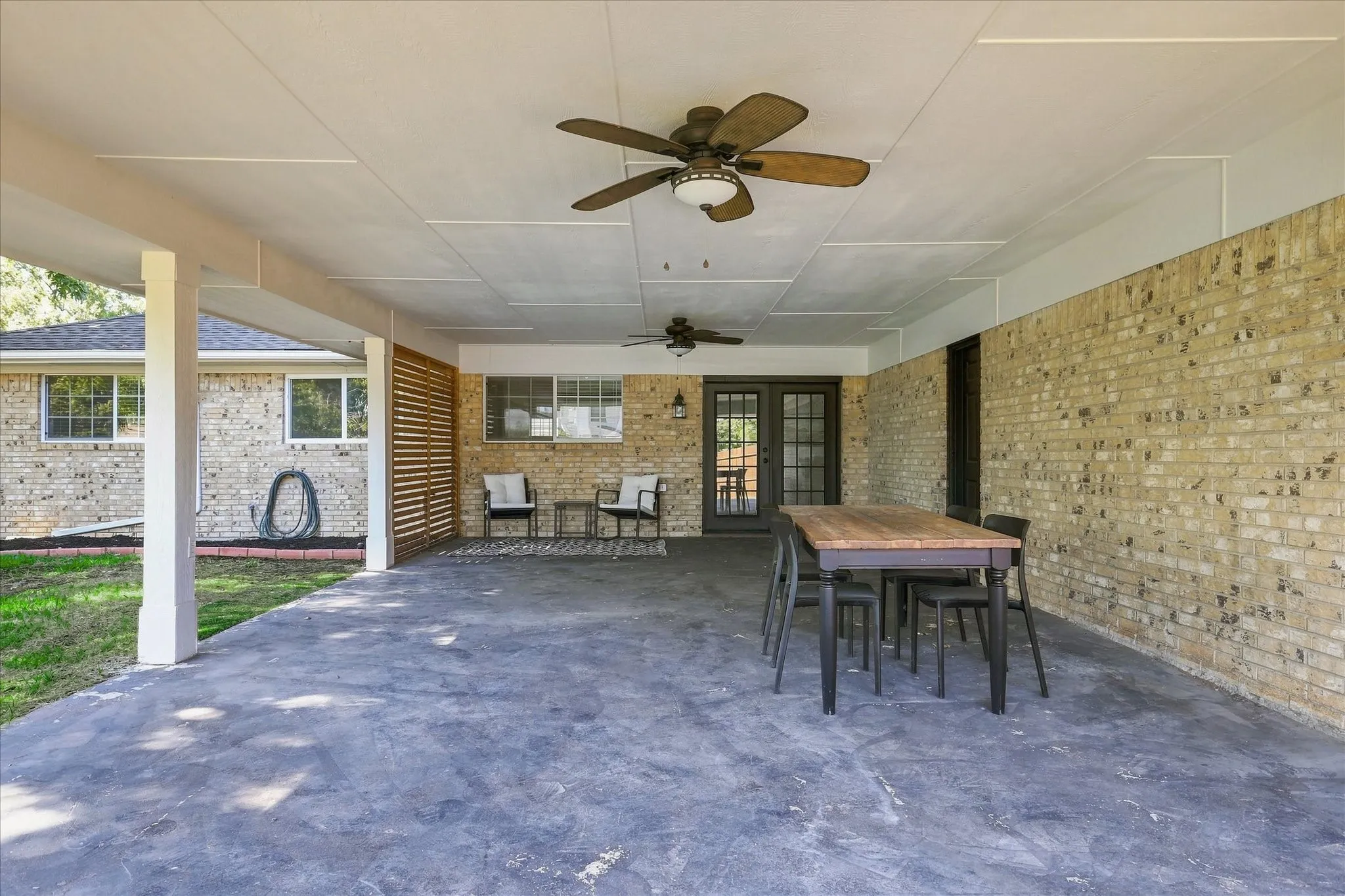 Huge back Patio!