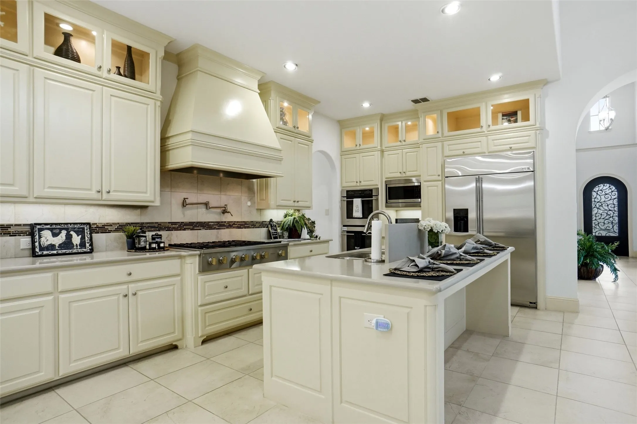 High End Appliances in Kitchen