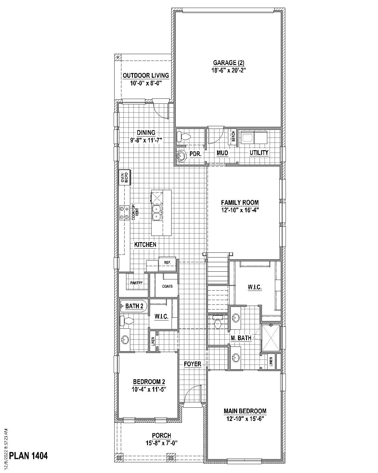 1st level Floor plan