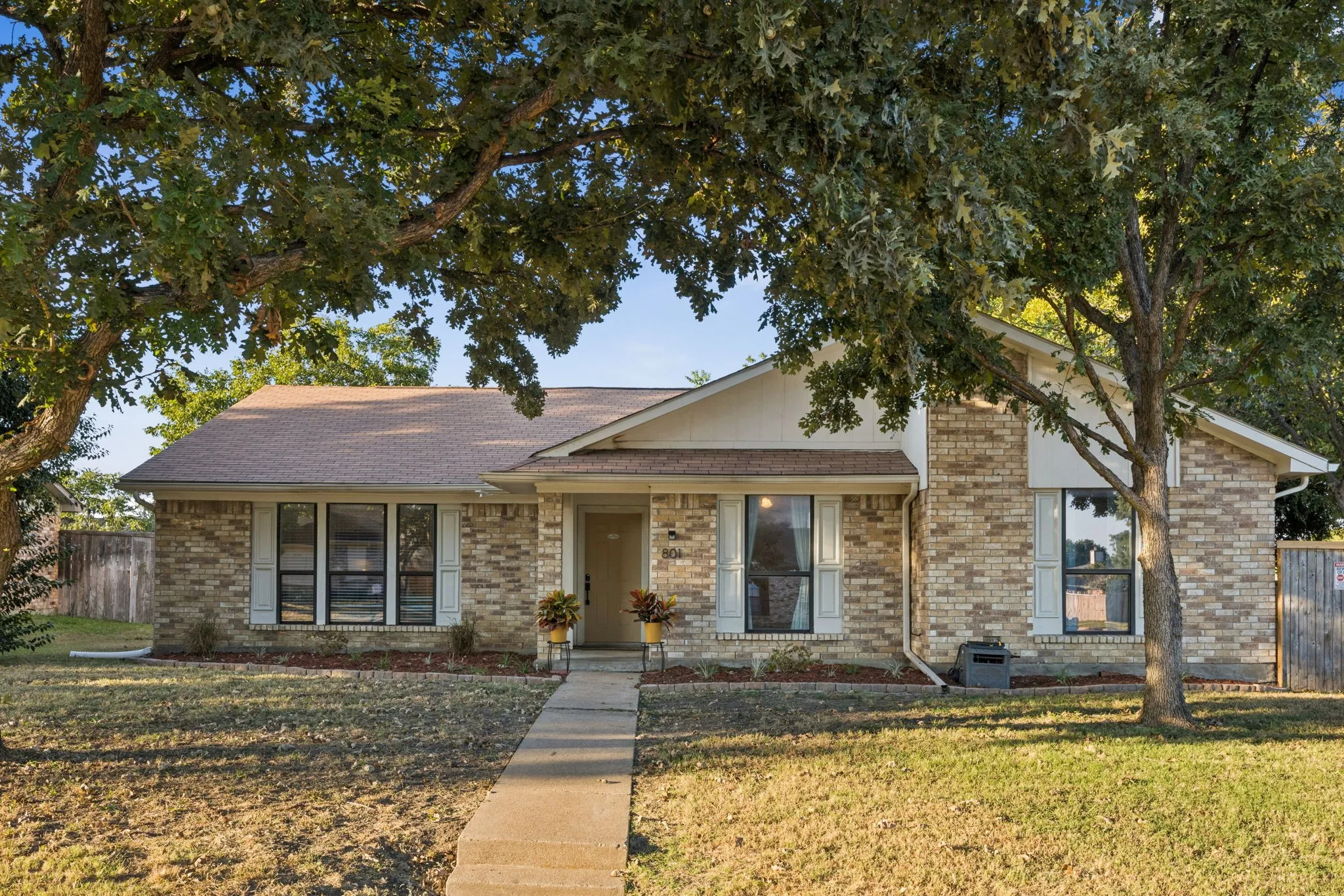 Traditional home with darling curb appeal