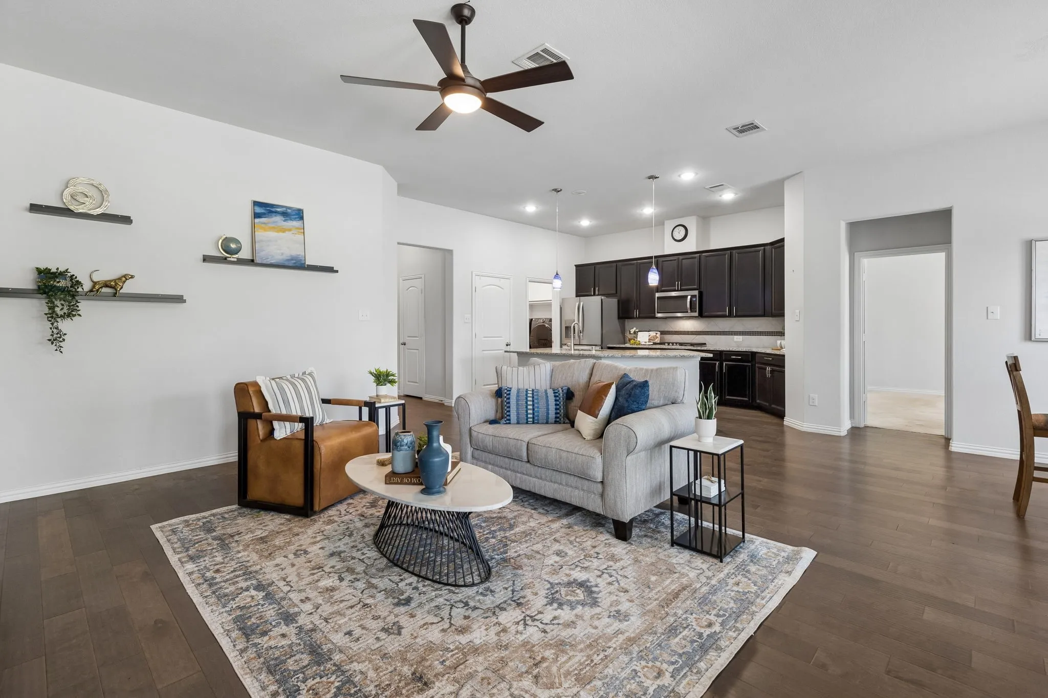Everyone will enjoy the open floor plan