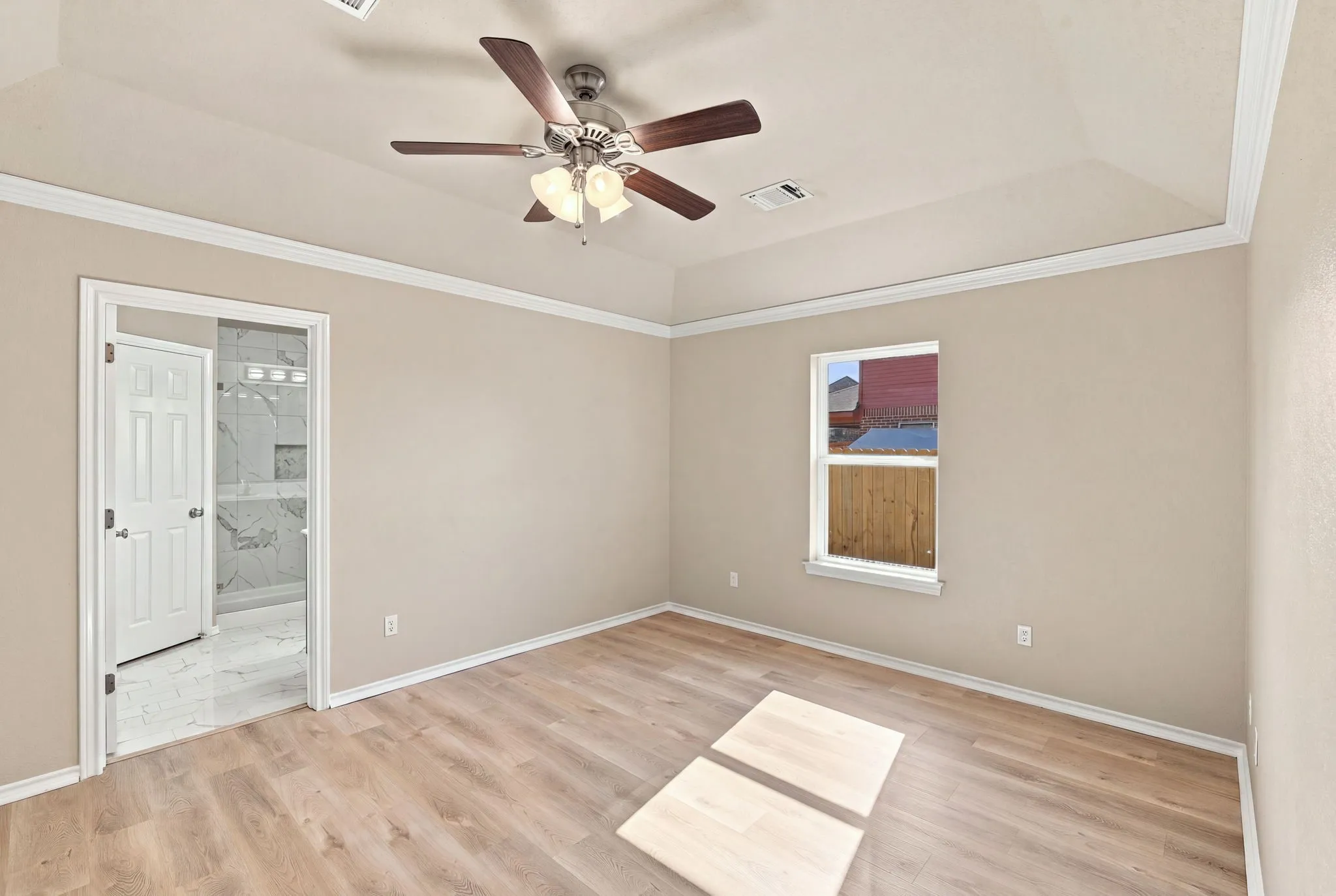 Primary Bedroom with updated Ensuite Bath