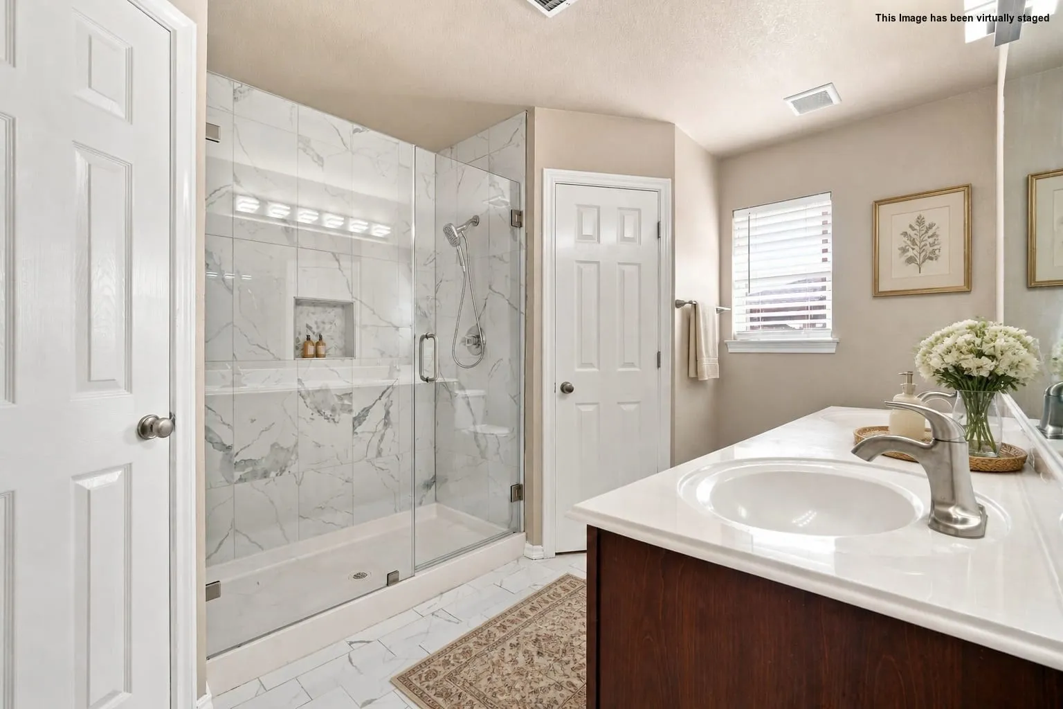 Virtually Staged Primary Ensuite