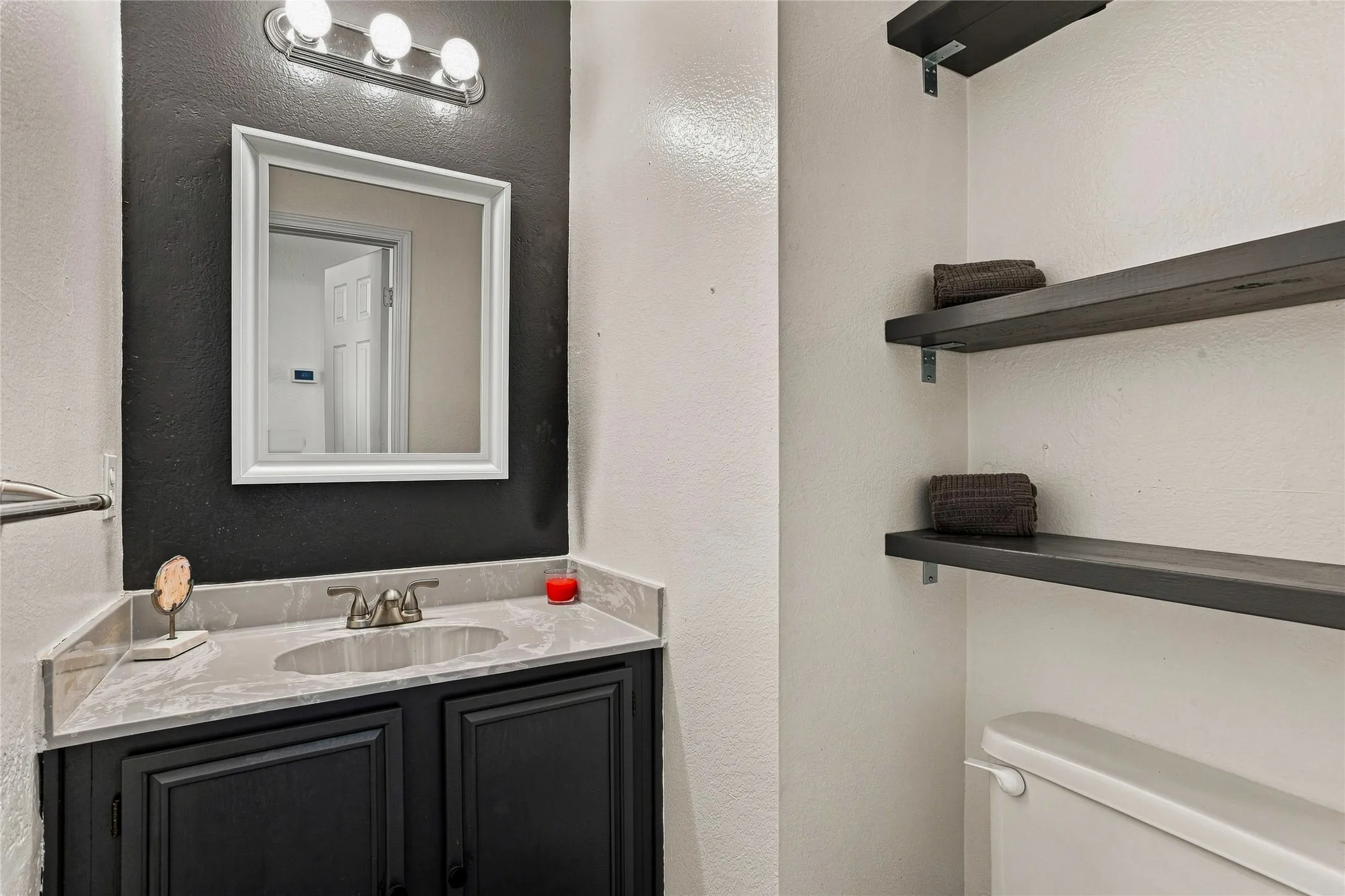 Main floor half bathroom