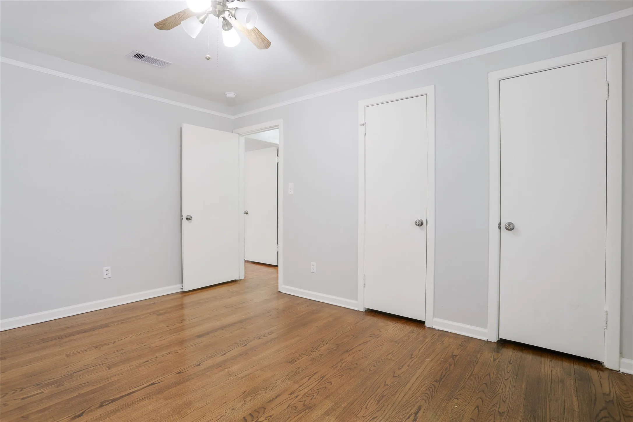 Hardwood-style flooring throughout
