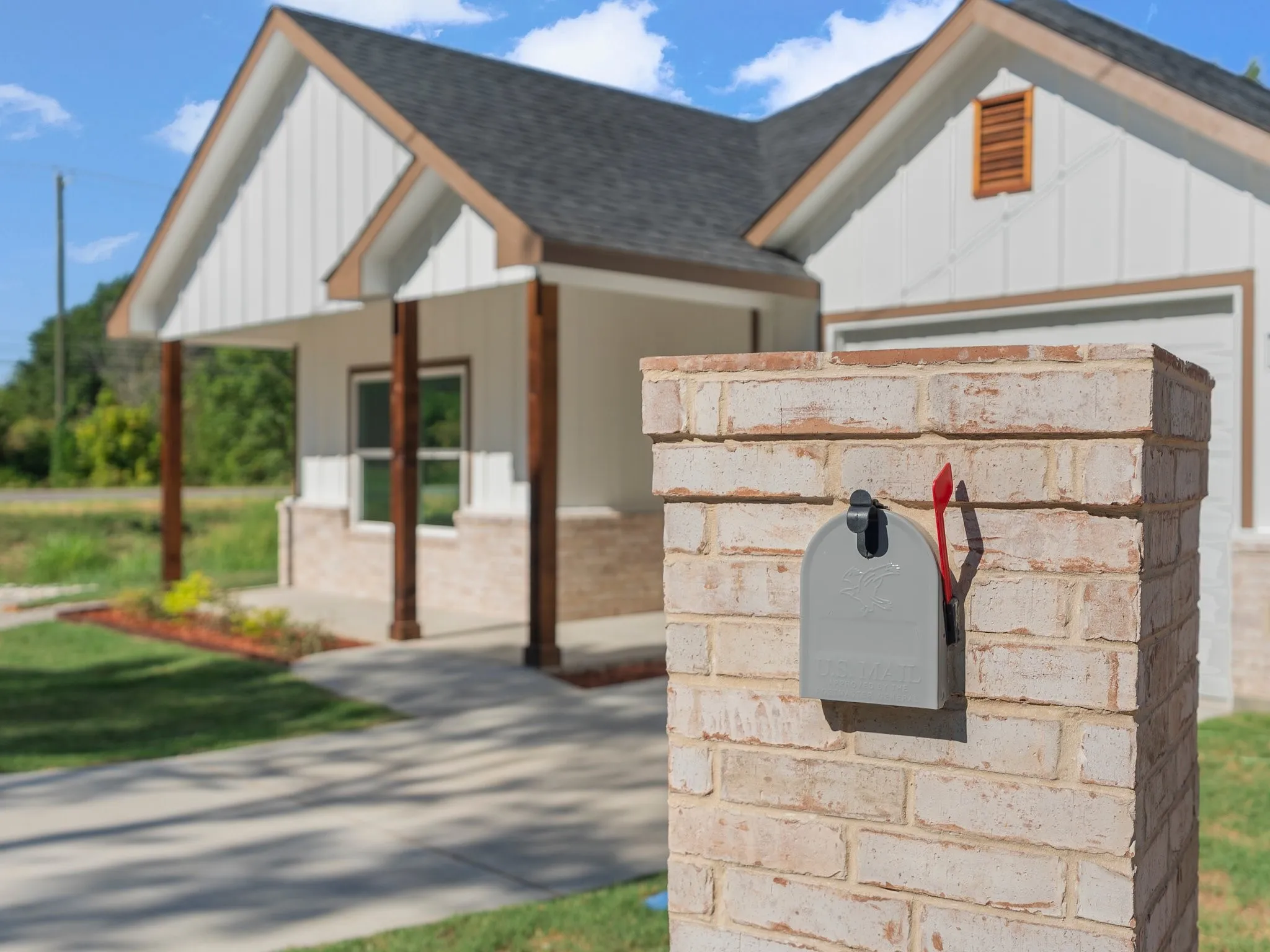 Brick Mailbox
