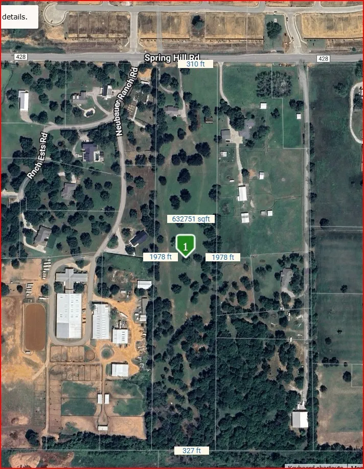 Property Boundary Map. Displaying the outline and dimensions of the property