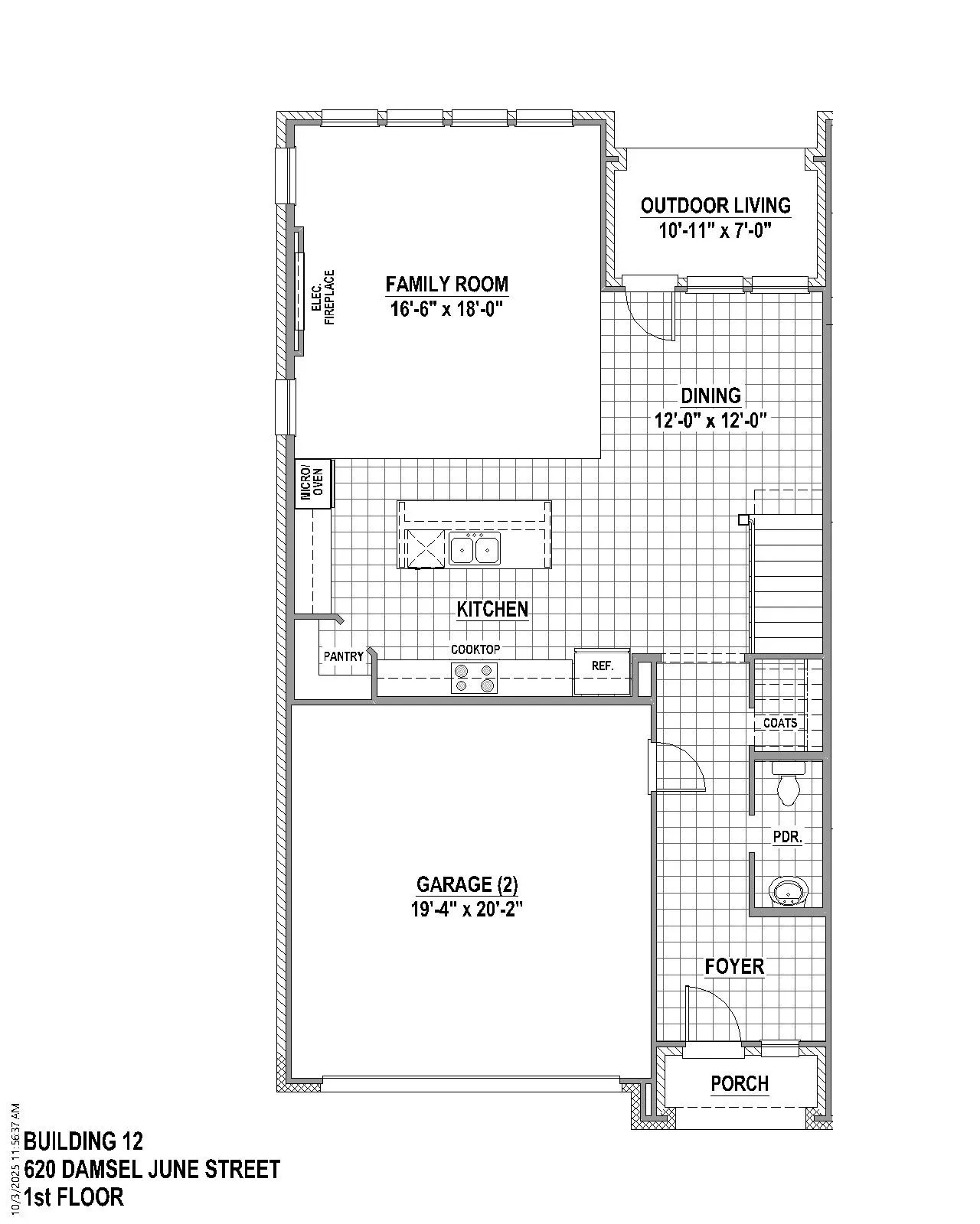 1st level Floor plan