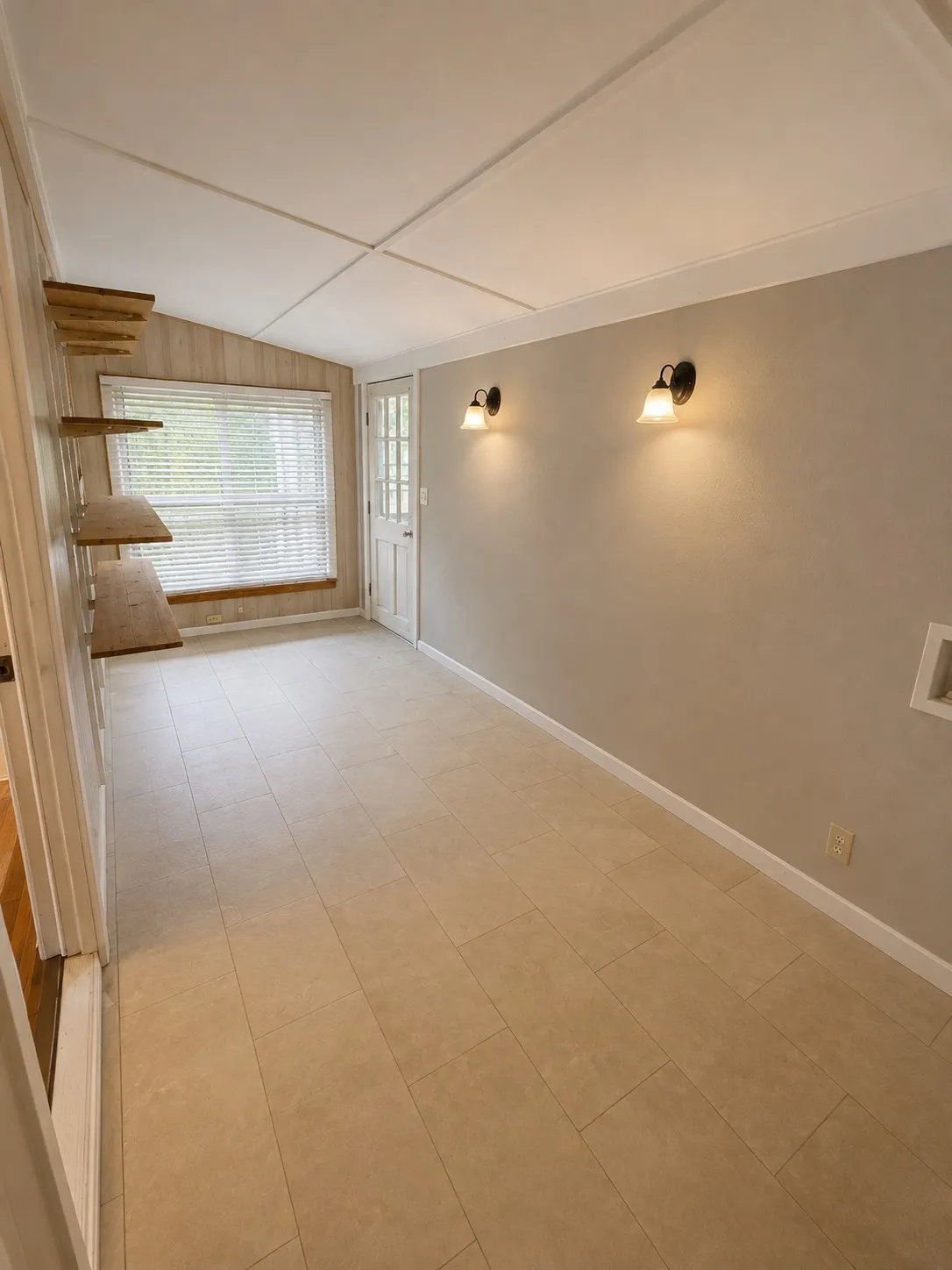 Laundry area/extra storage