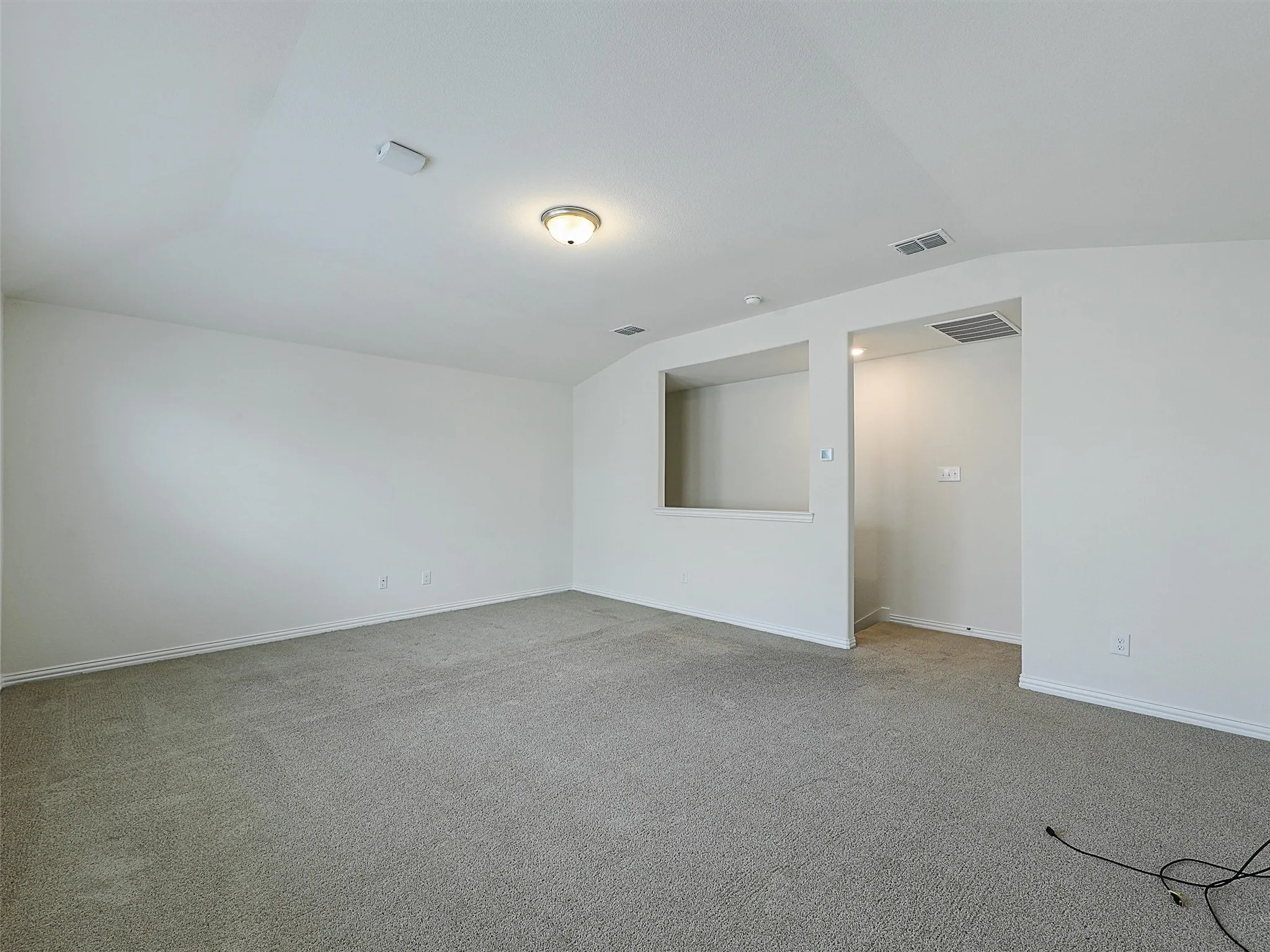 Upstairs game room