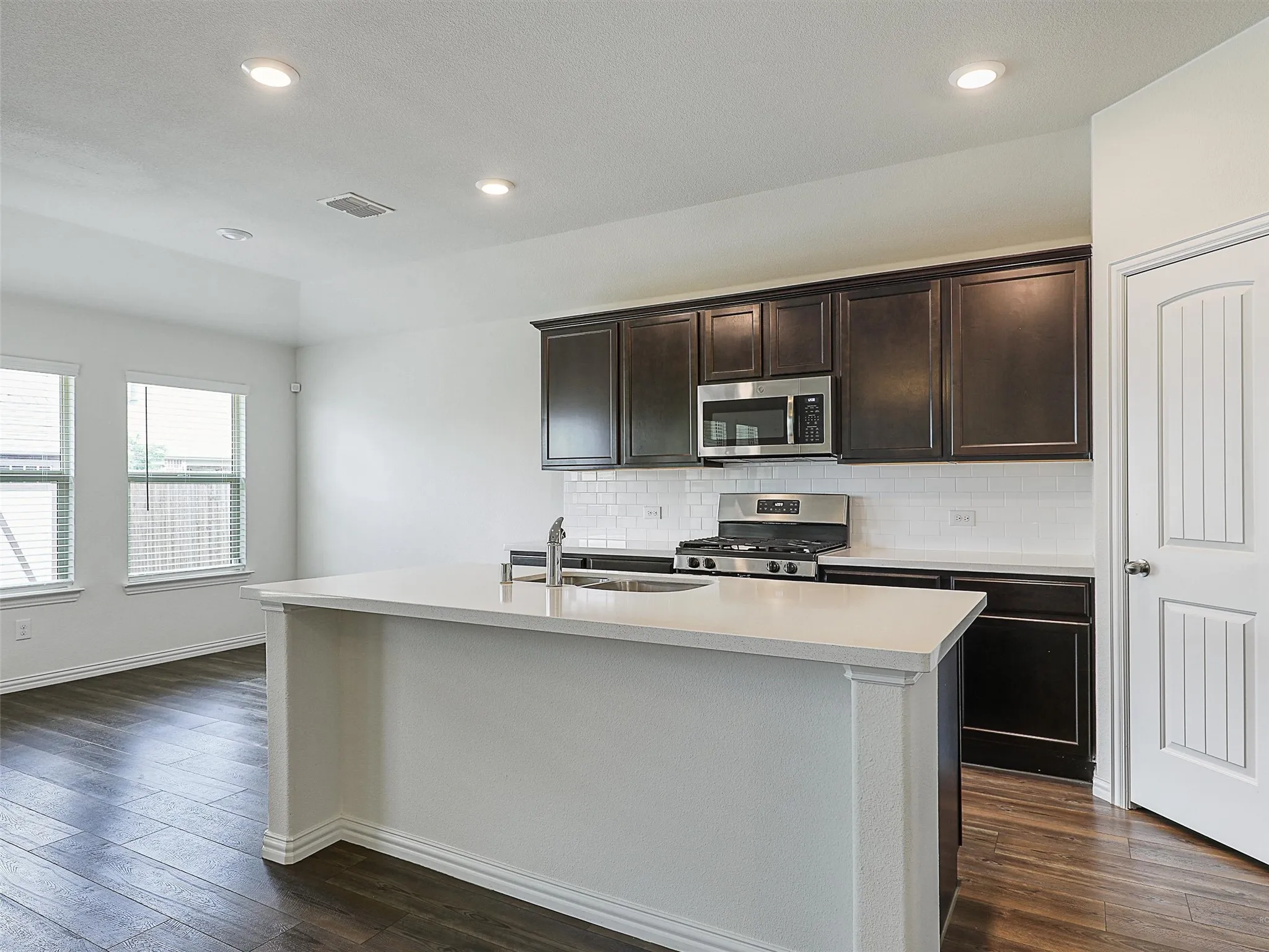Kitchen with huge island