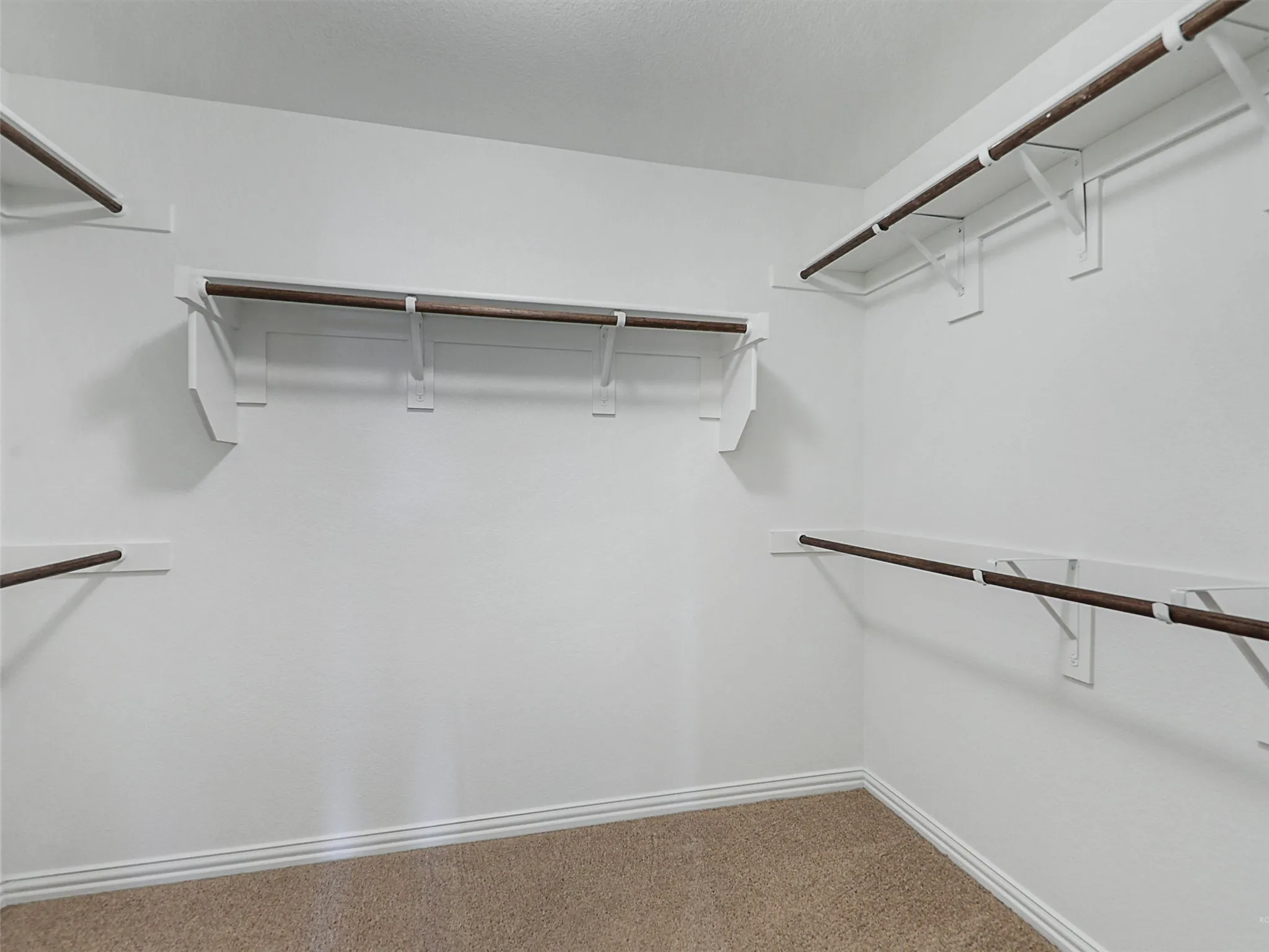 Large primary closet
