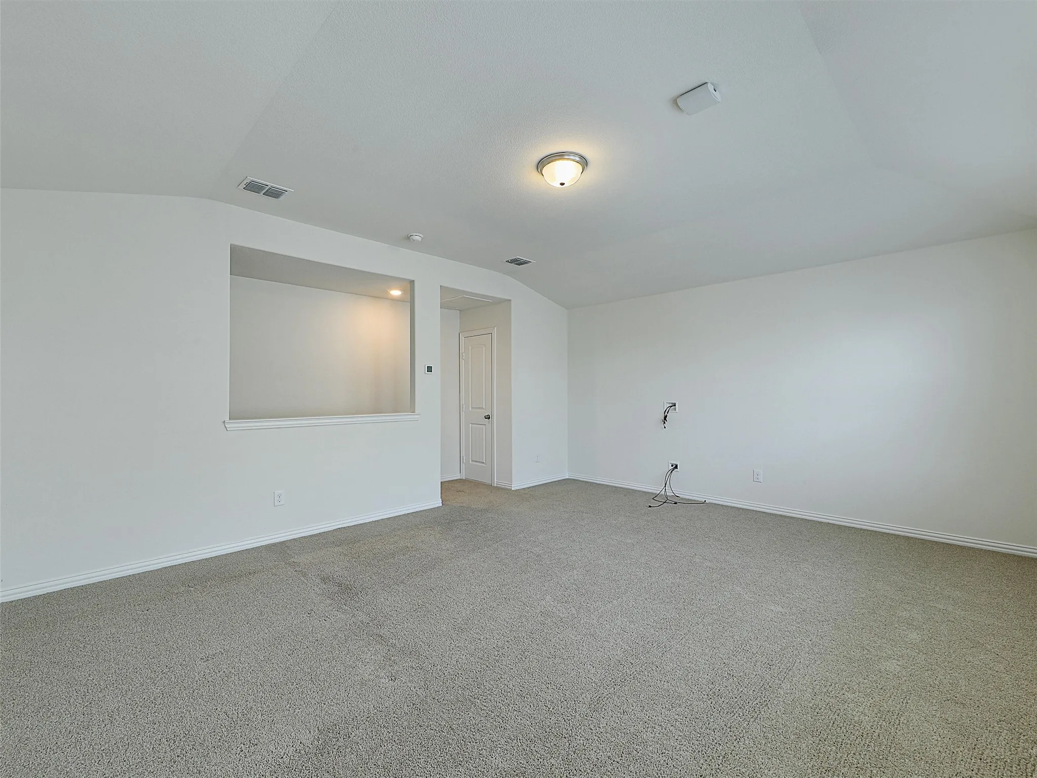 Upstairs game room