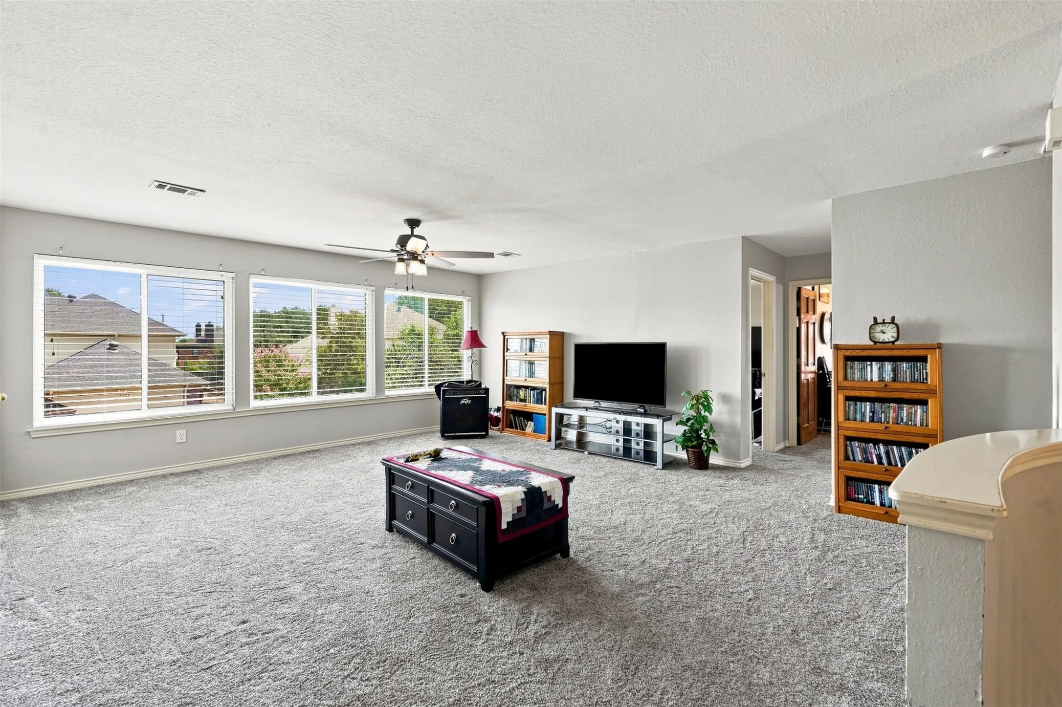 Second floor living area or game room