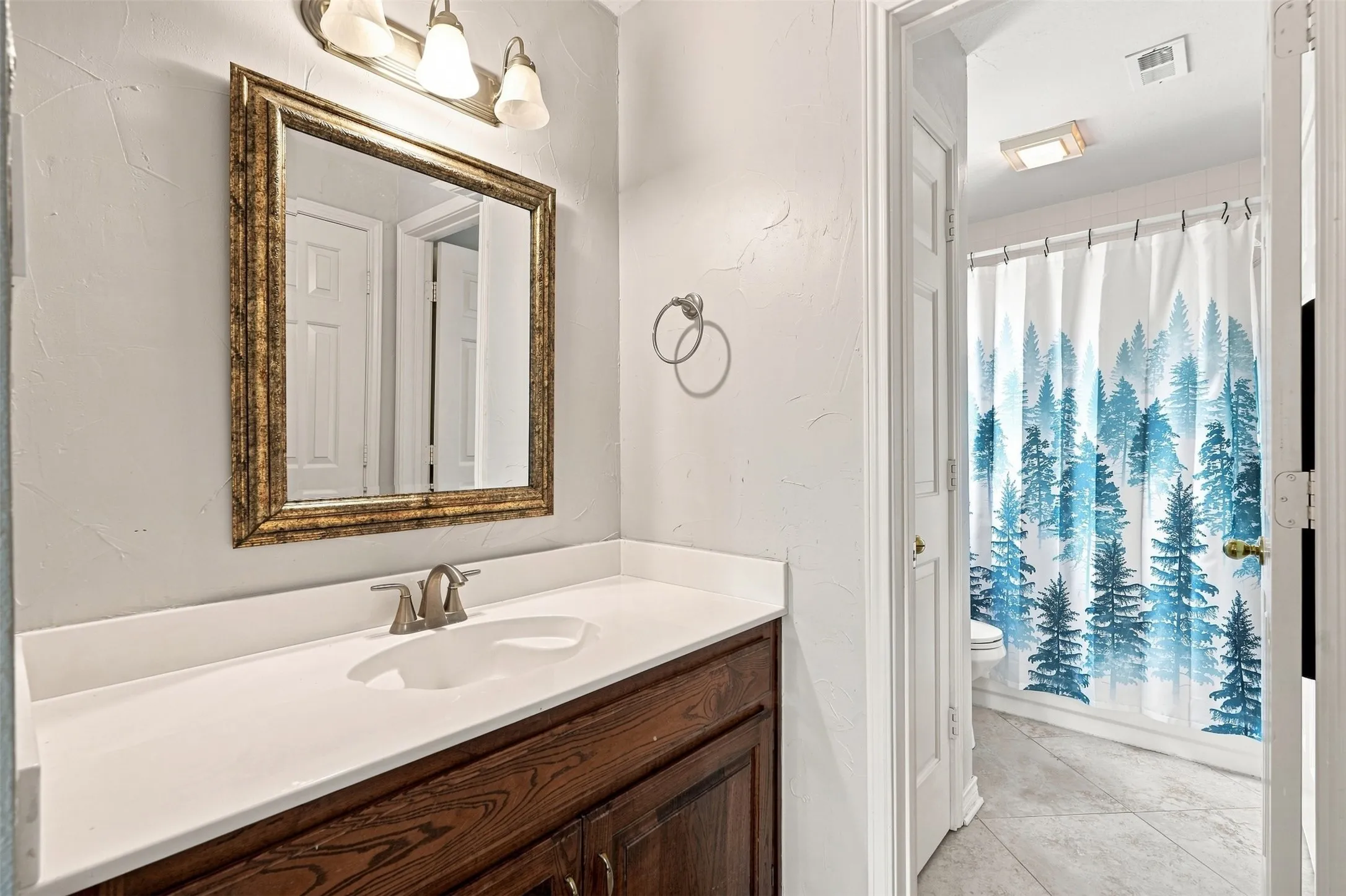 Jack and Jill bathroom