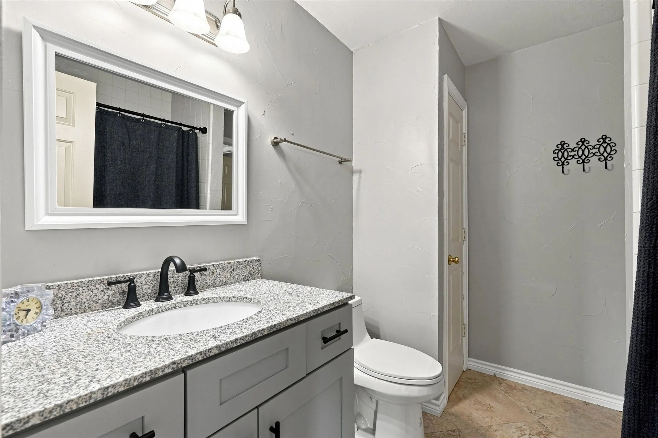 Full bathroom upstairs was updated.