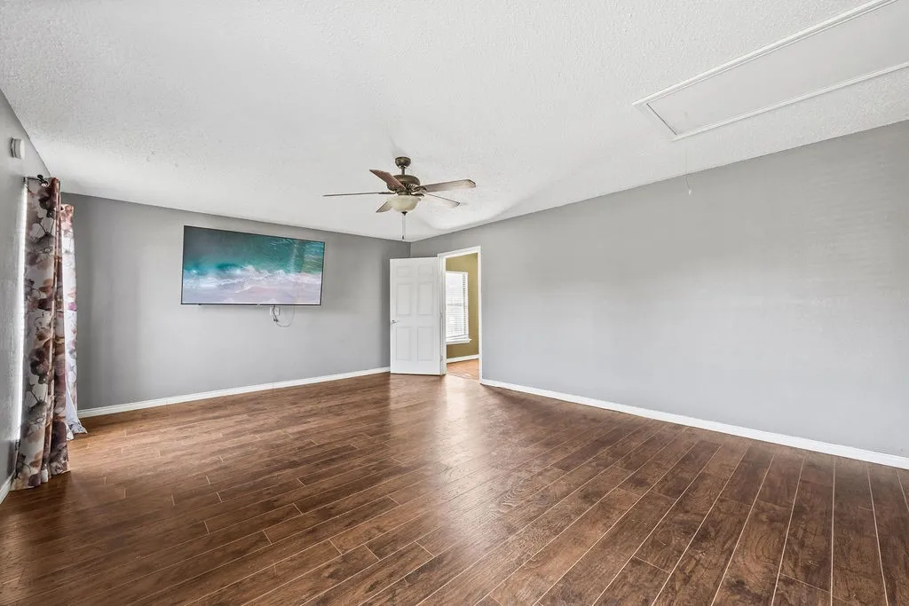Second Living Area with Laminate Flooring