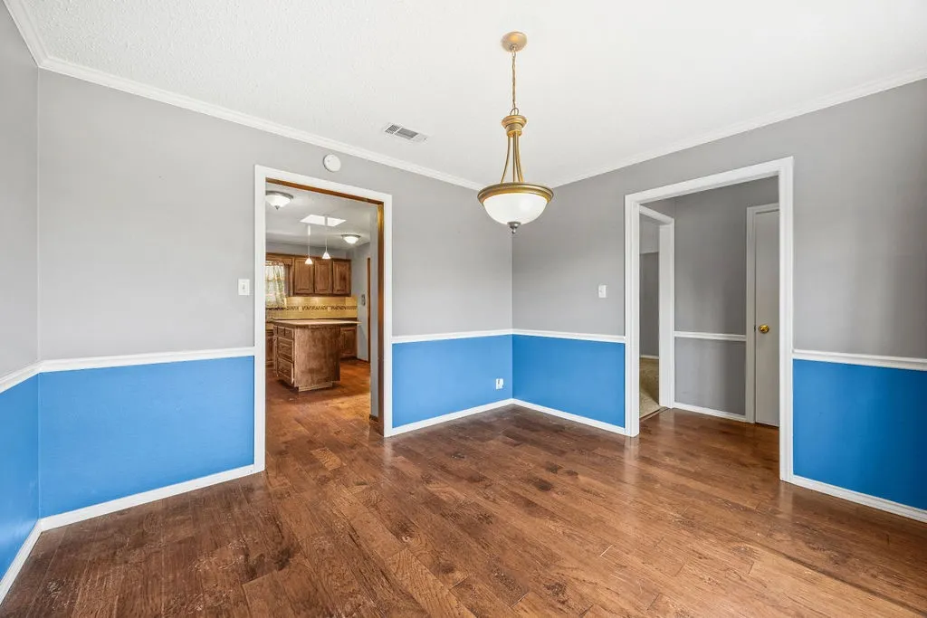 Nice Sized Dining Area with Easy Access to Kitchen and Living Spaces