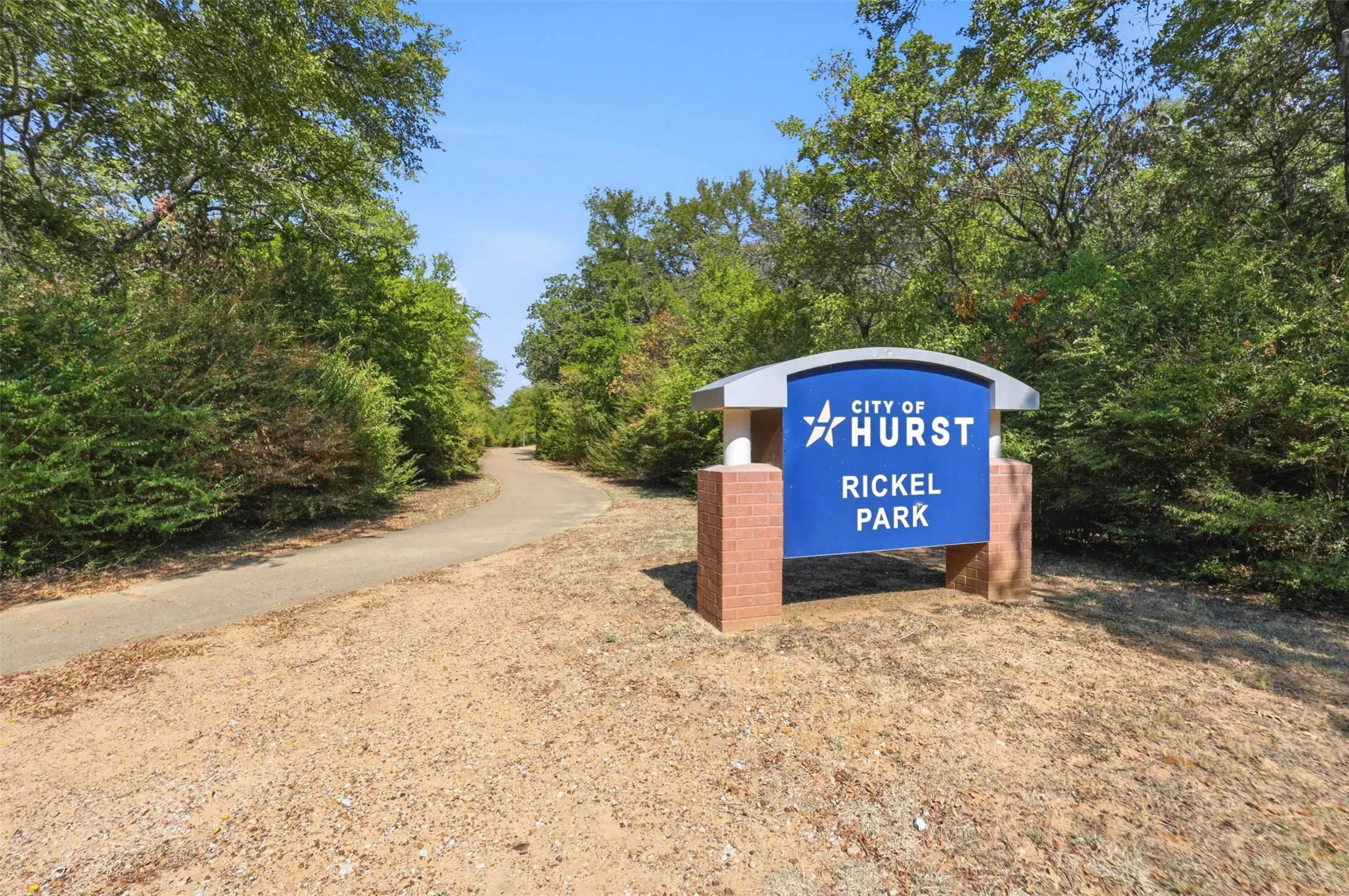 Rickel Park is conveniently located nearby for trails and outdoor recreation.