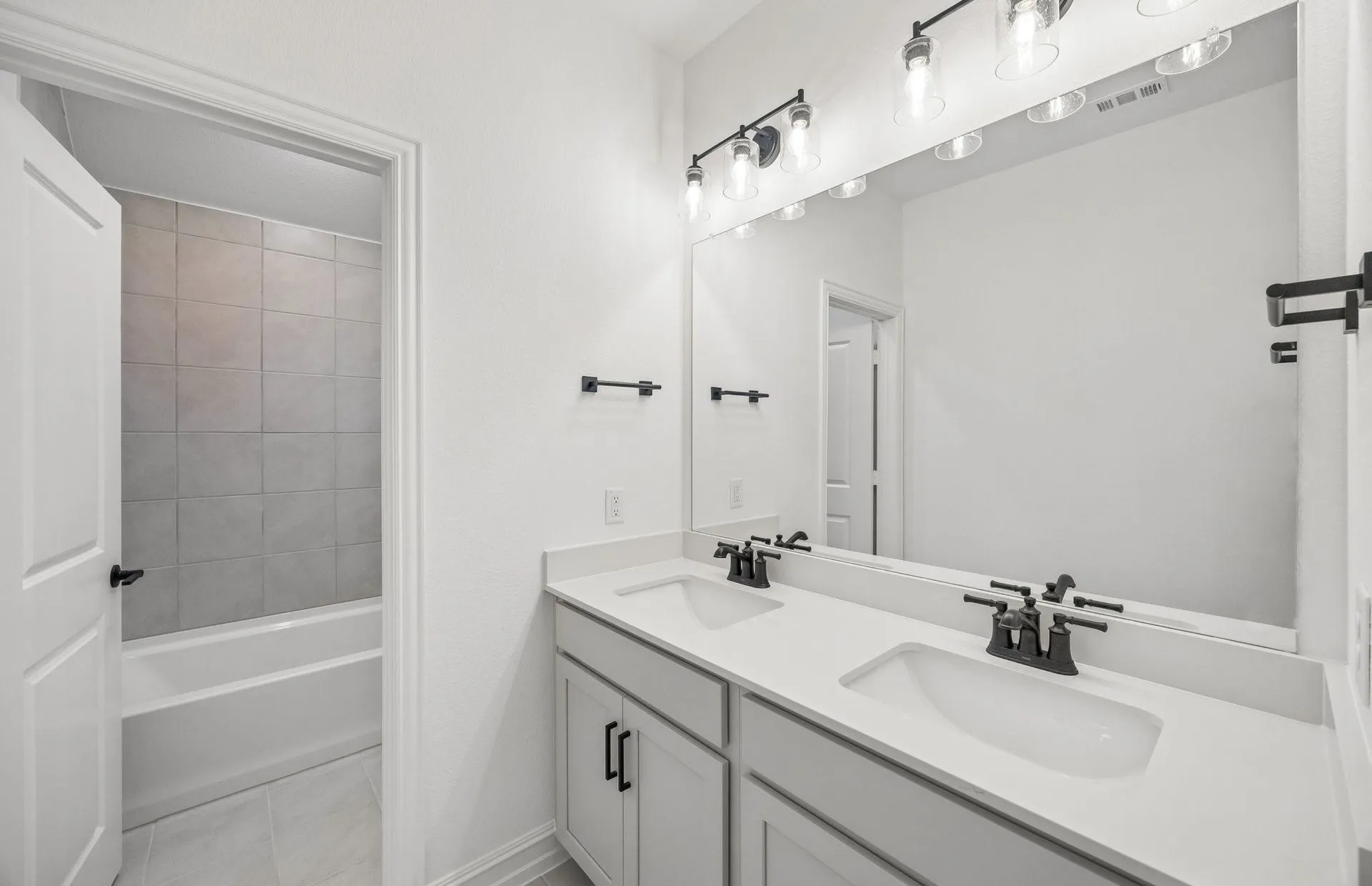 *Floorplan representation, not actual home - Spacious secondary bathroom