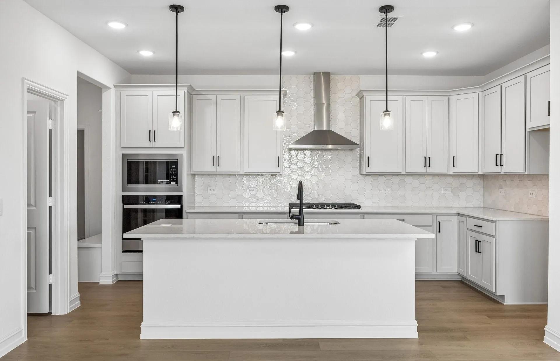 *Floorplan representation, not actual home - Spacious kitchen with eat-in bartop island