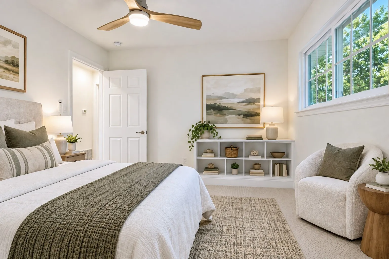 Second Bedroom, virtually staged