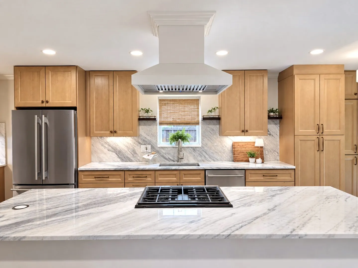 Party Island, plenty of storage, premium appliances, natural light