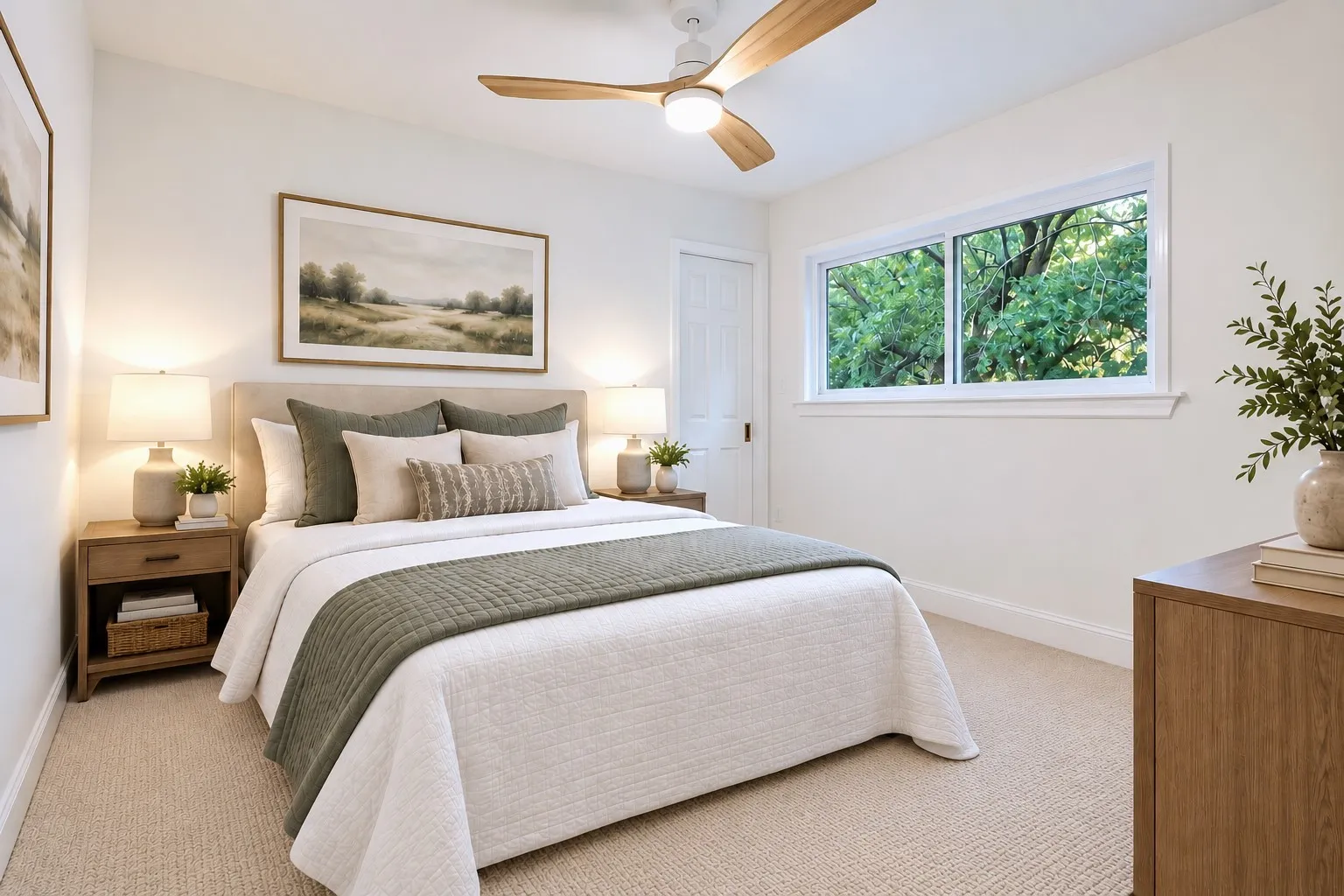 Third Bedroom, virtually staged