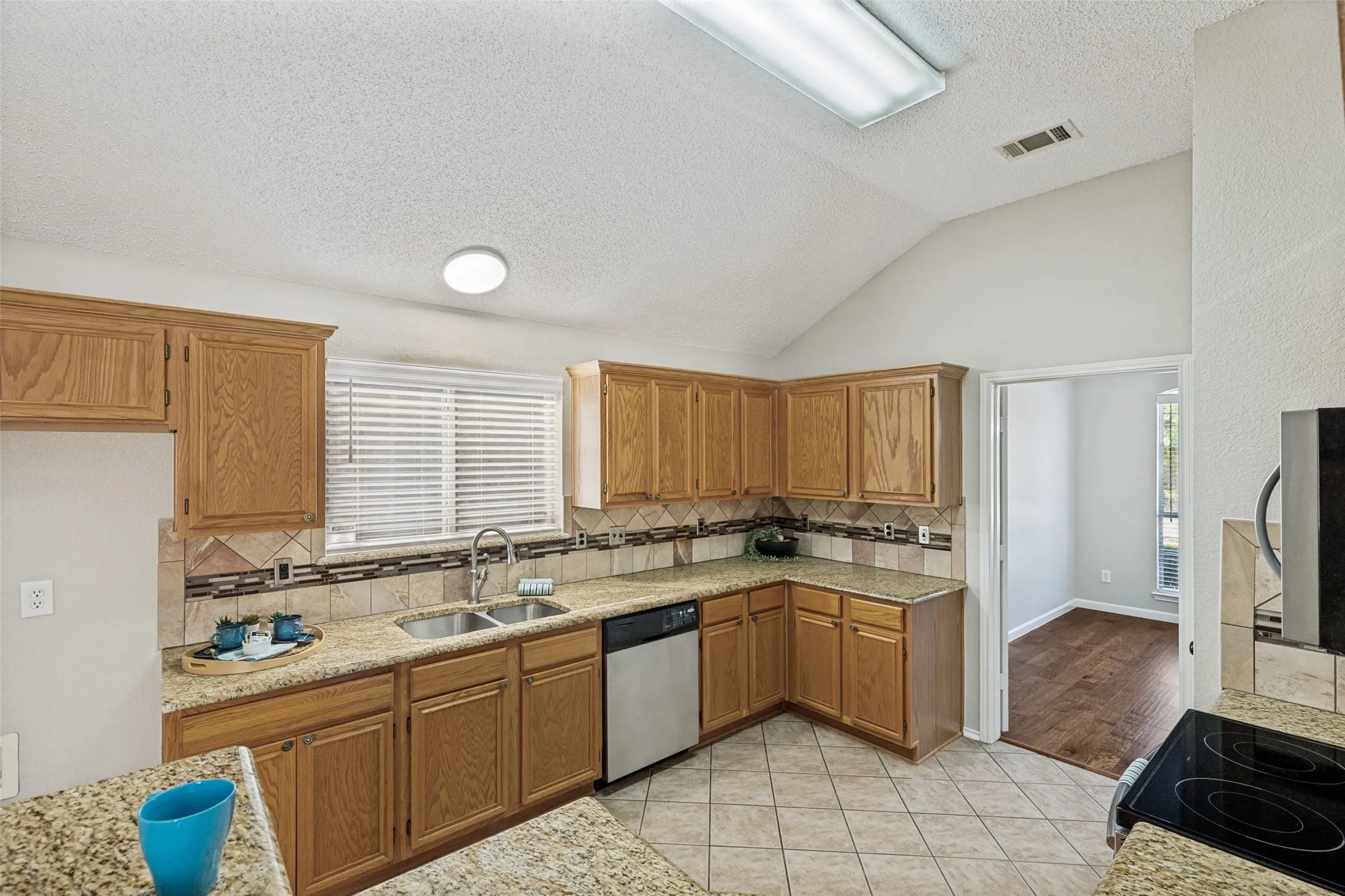 updated stainless steel appliances
