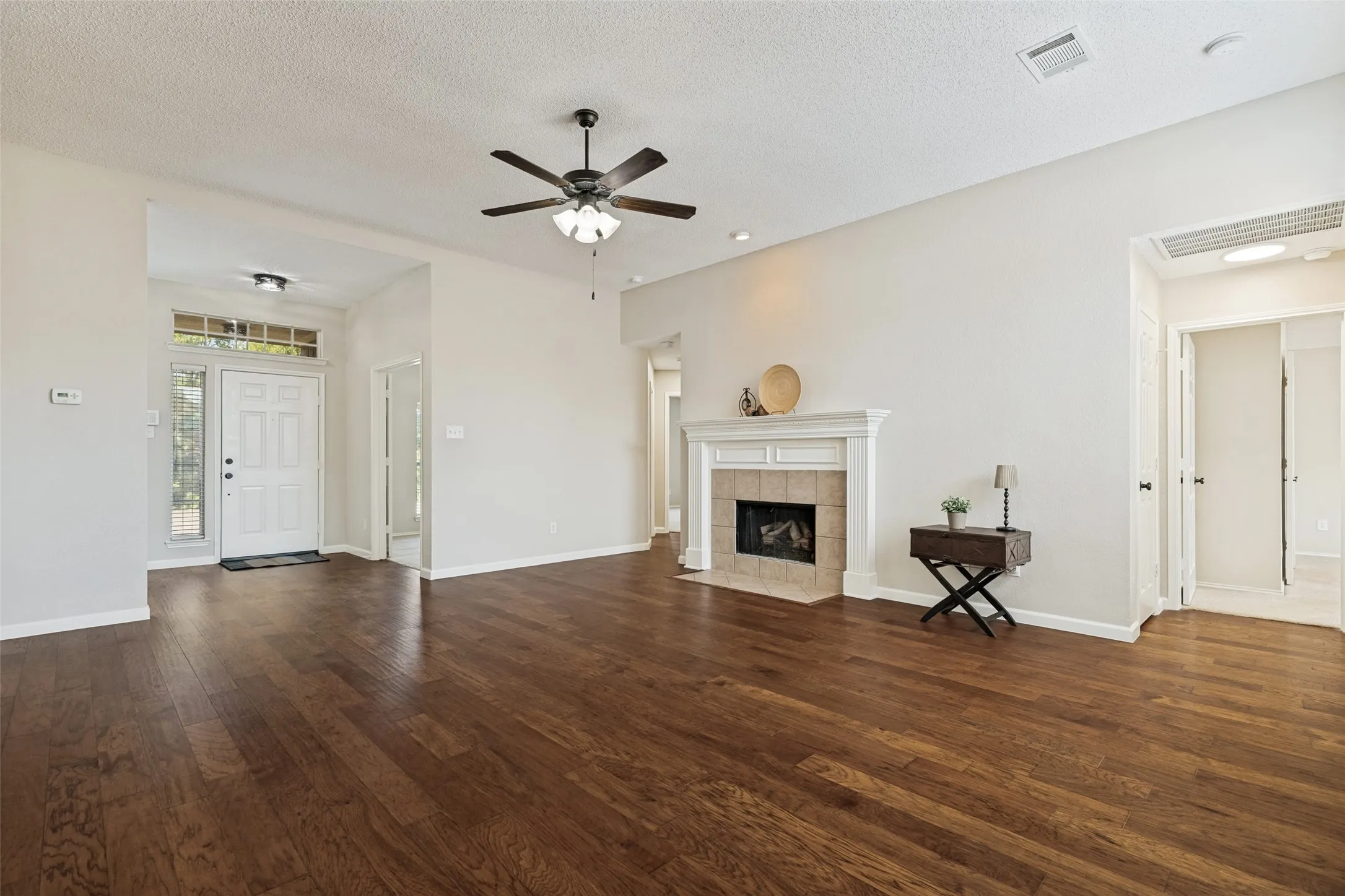 Warm wood floors