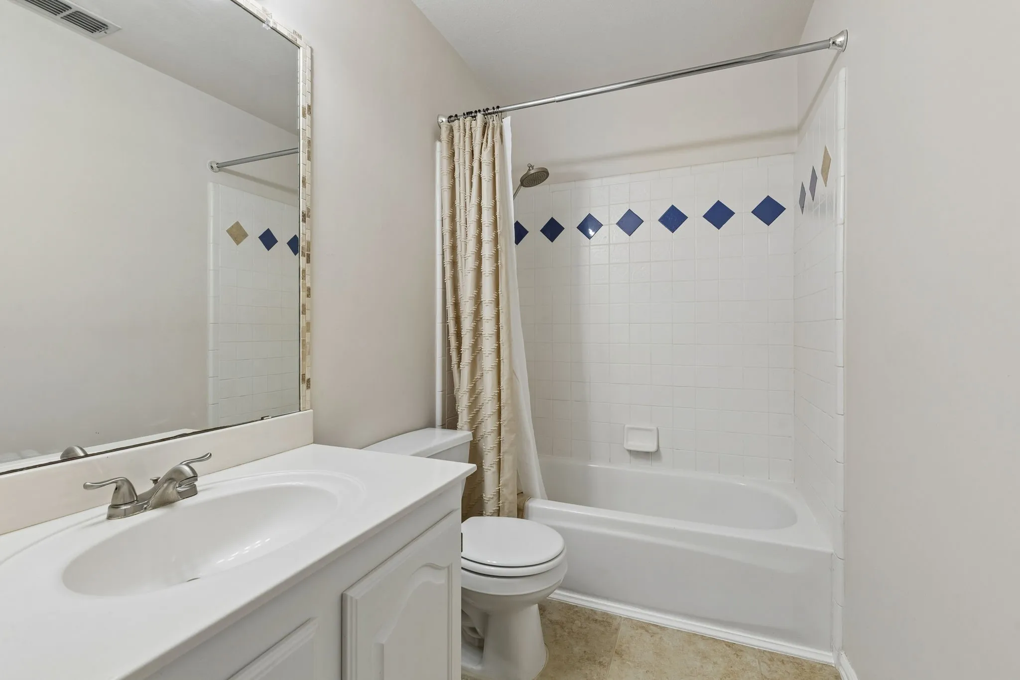 Secondary bathroom