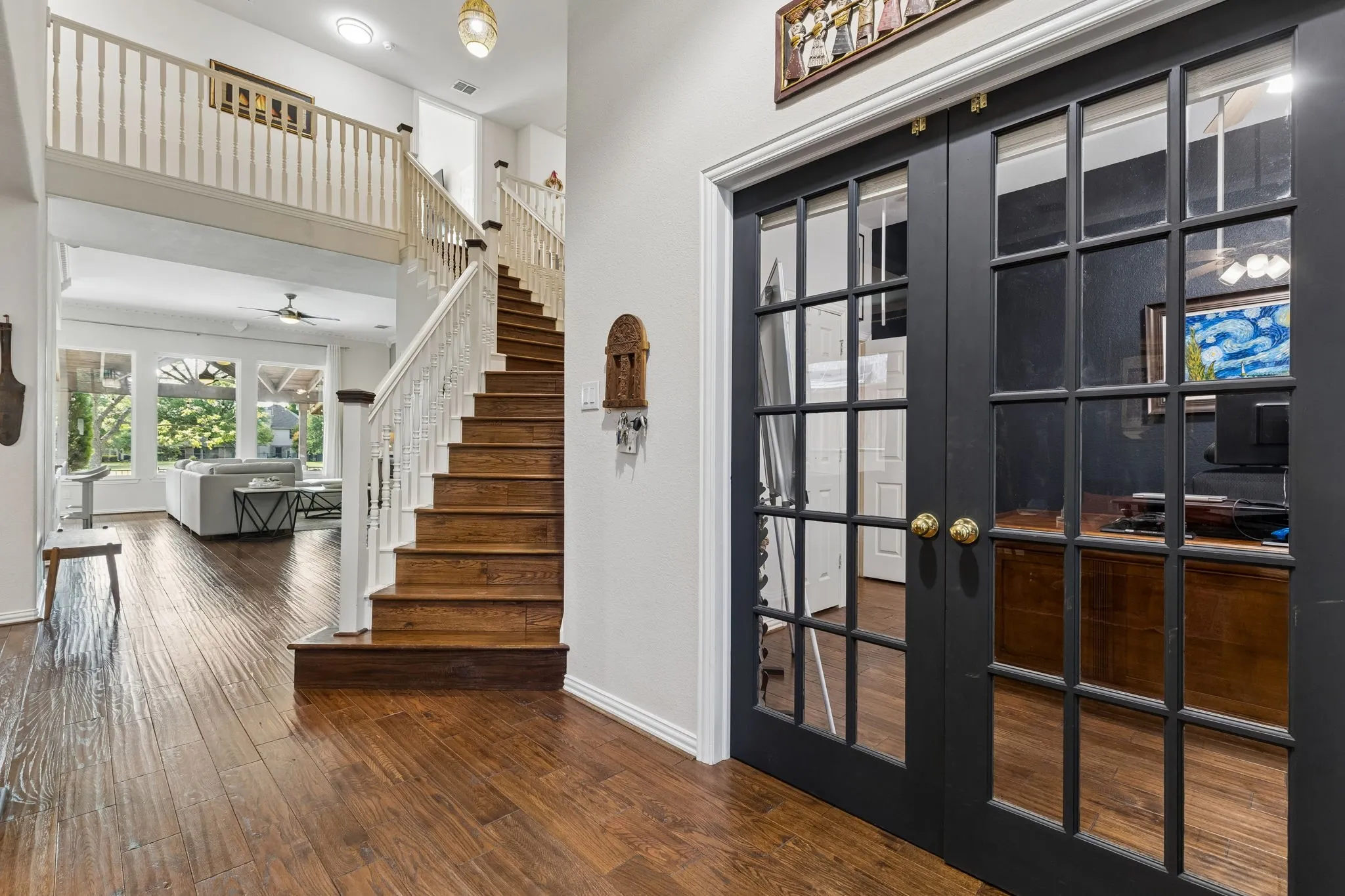 View from entry door