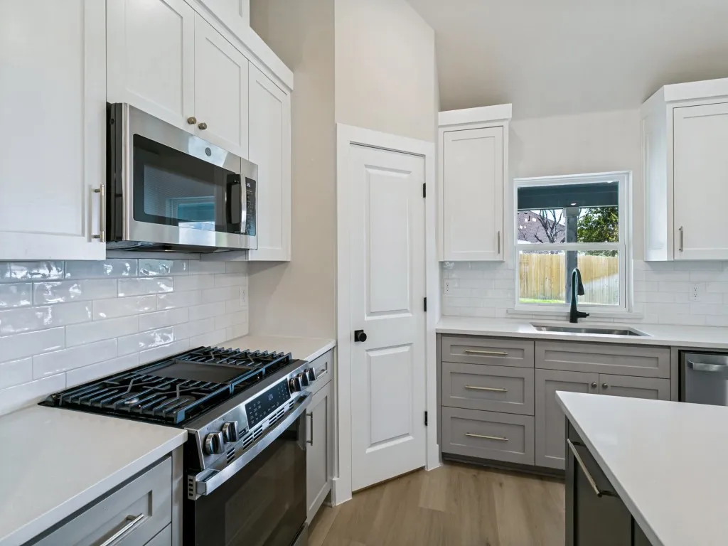 Stainless Appliances and Gas Range