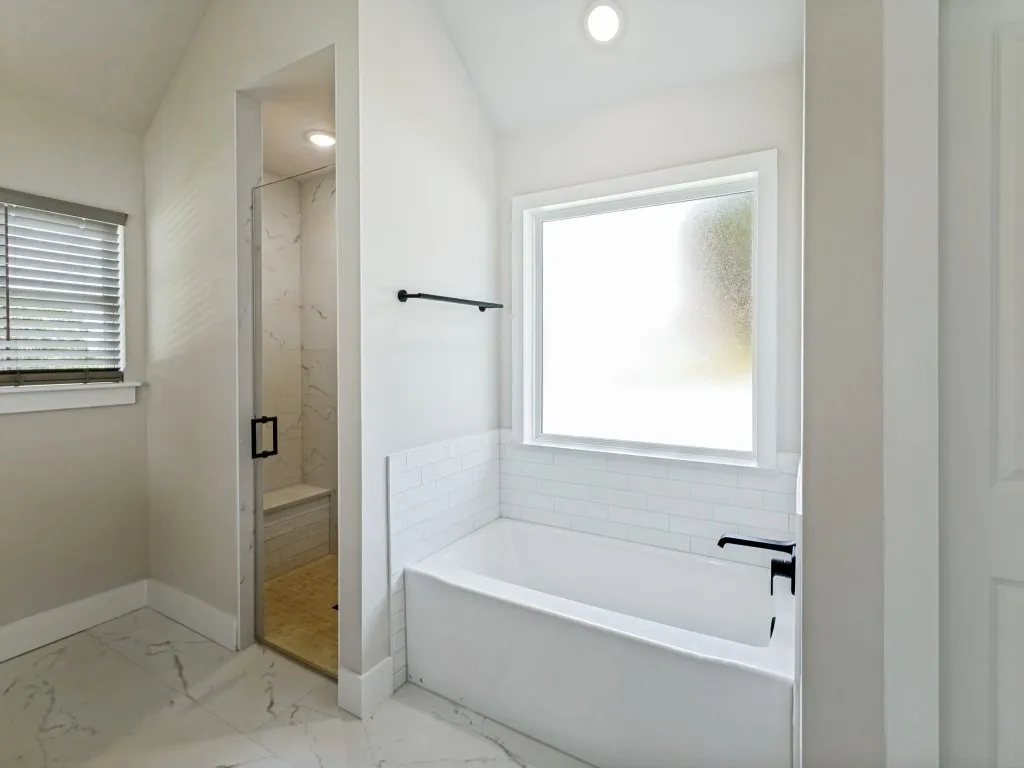 Primary Bath with Separate Tub and shower