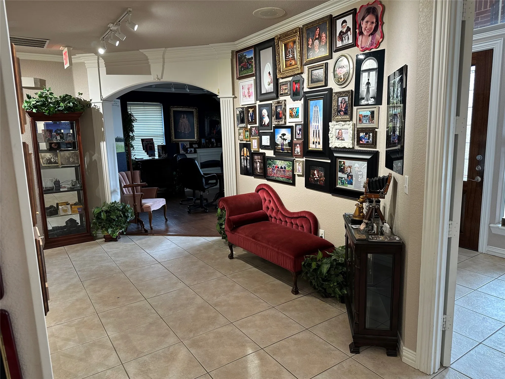 Hallway entry.