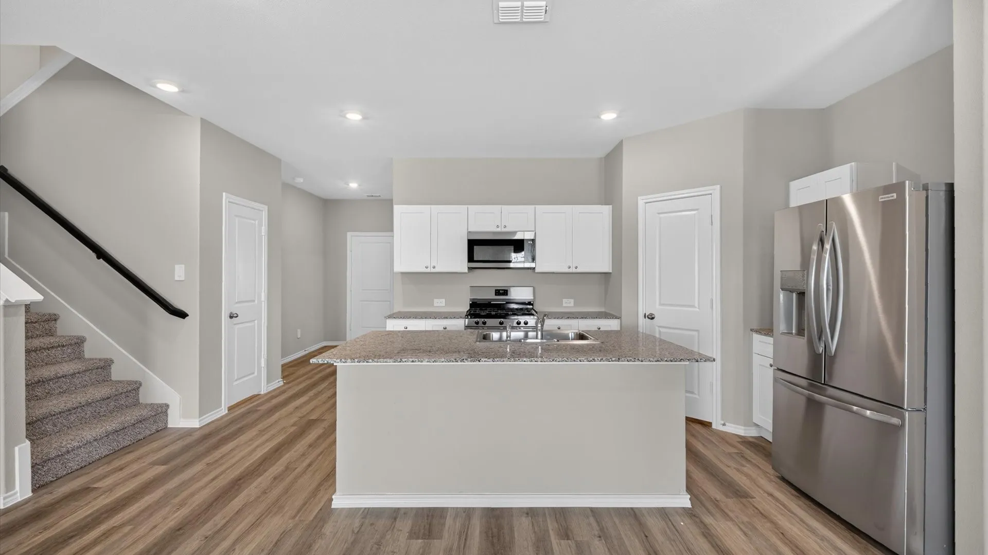 Kitchen - All Home and community information, including pricing, included features, terms, availability and amenities, are subject to change at any time without notice or obligation. All Drawings, pictures, photographs, video, square footages, floor plans, elevations, features, colors and sizes are approximate for illustration purposes only and will vary from the homes as built.
