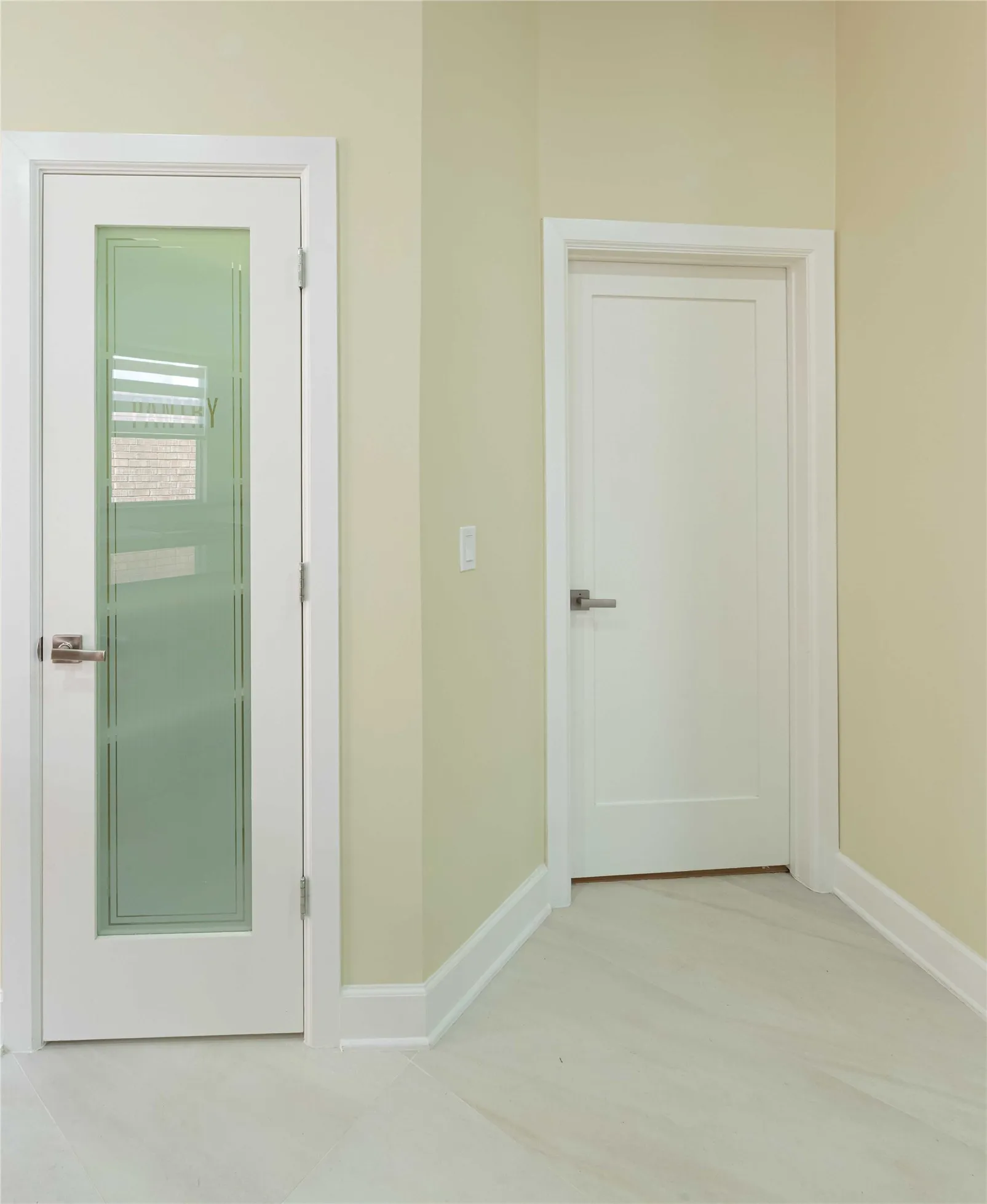 Walk-in pantry.