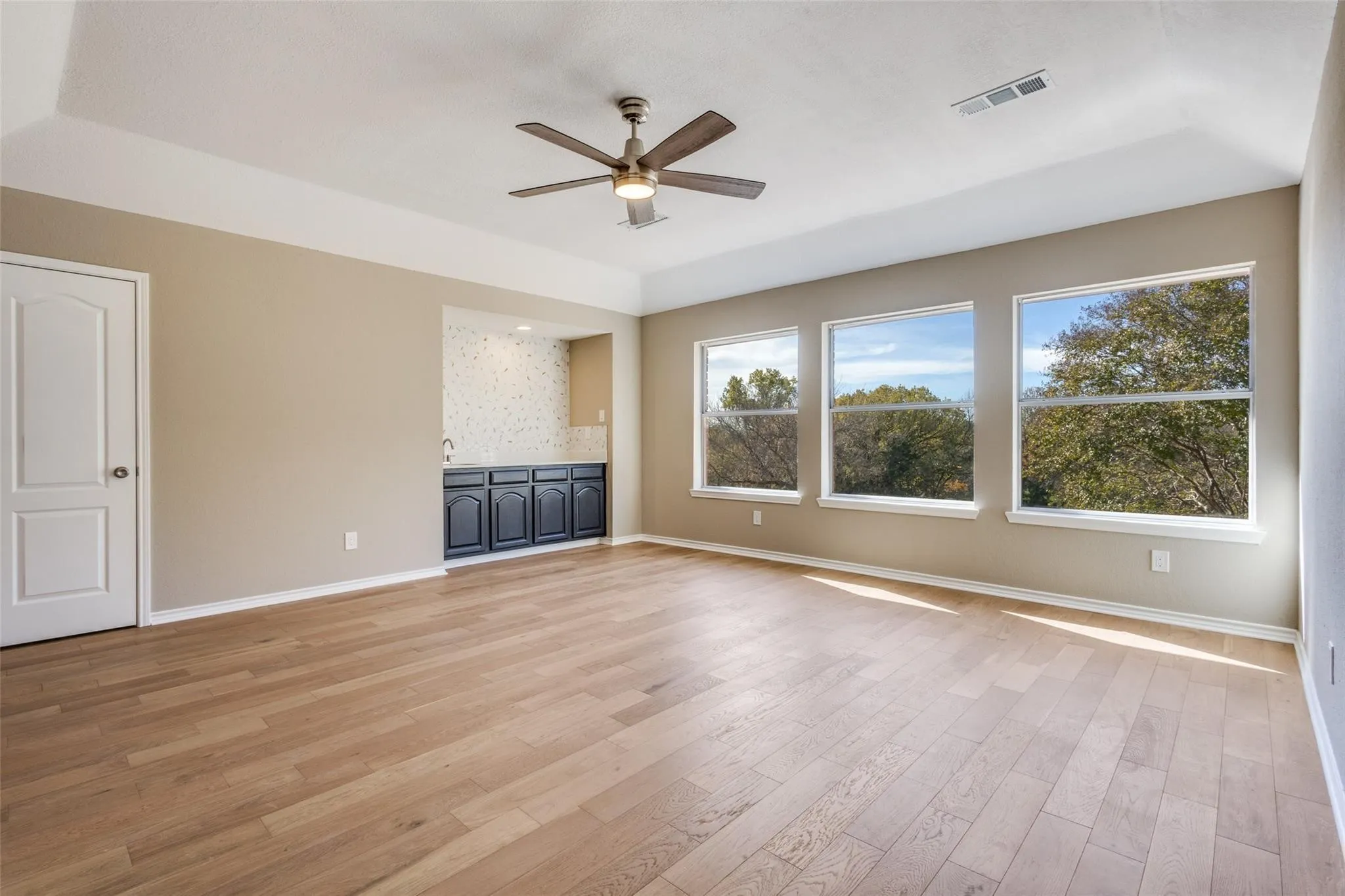 Upstairs game room.