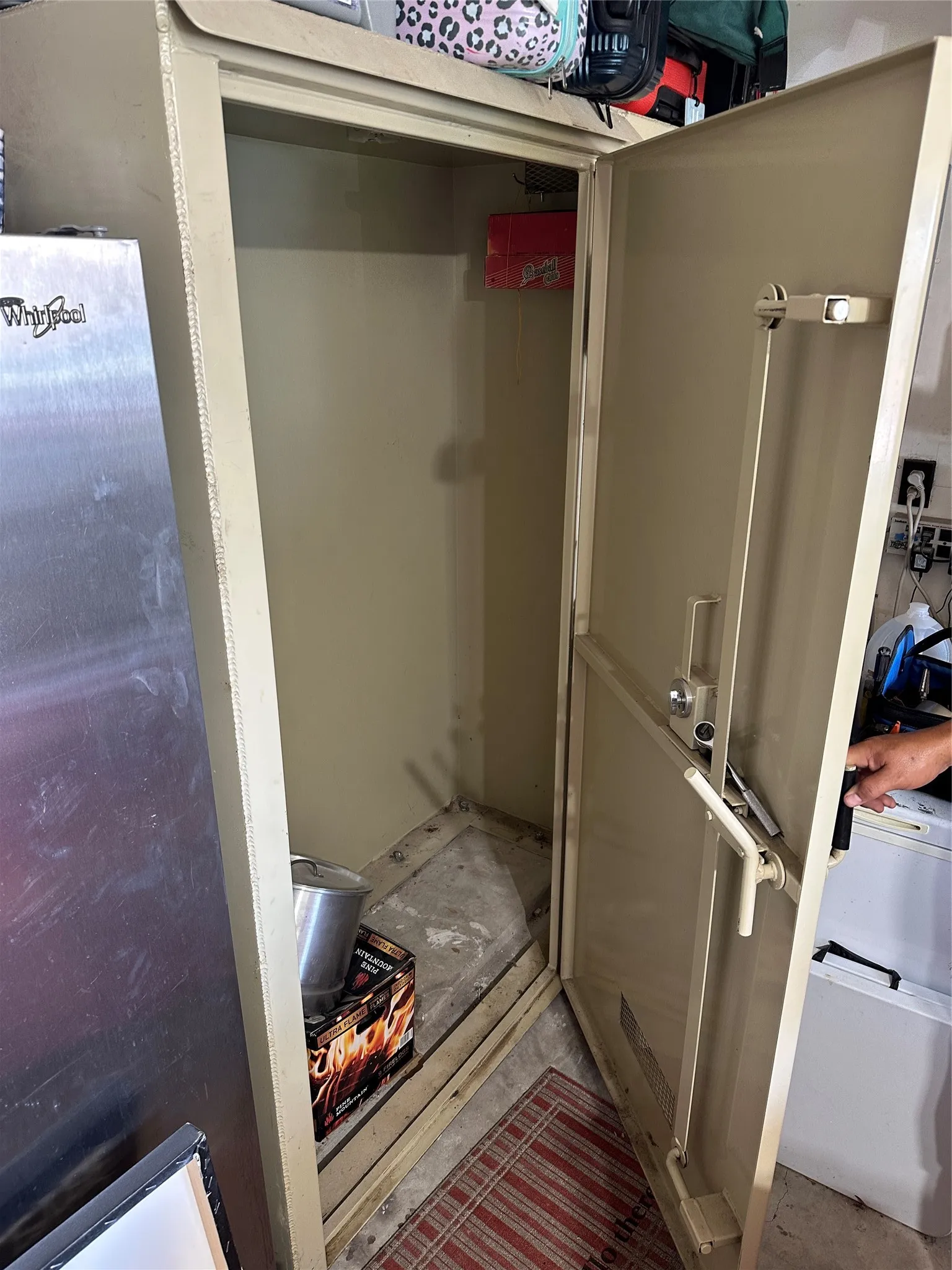 Storm Shelter in the Garage
