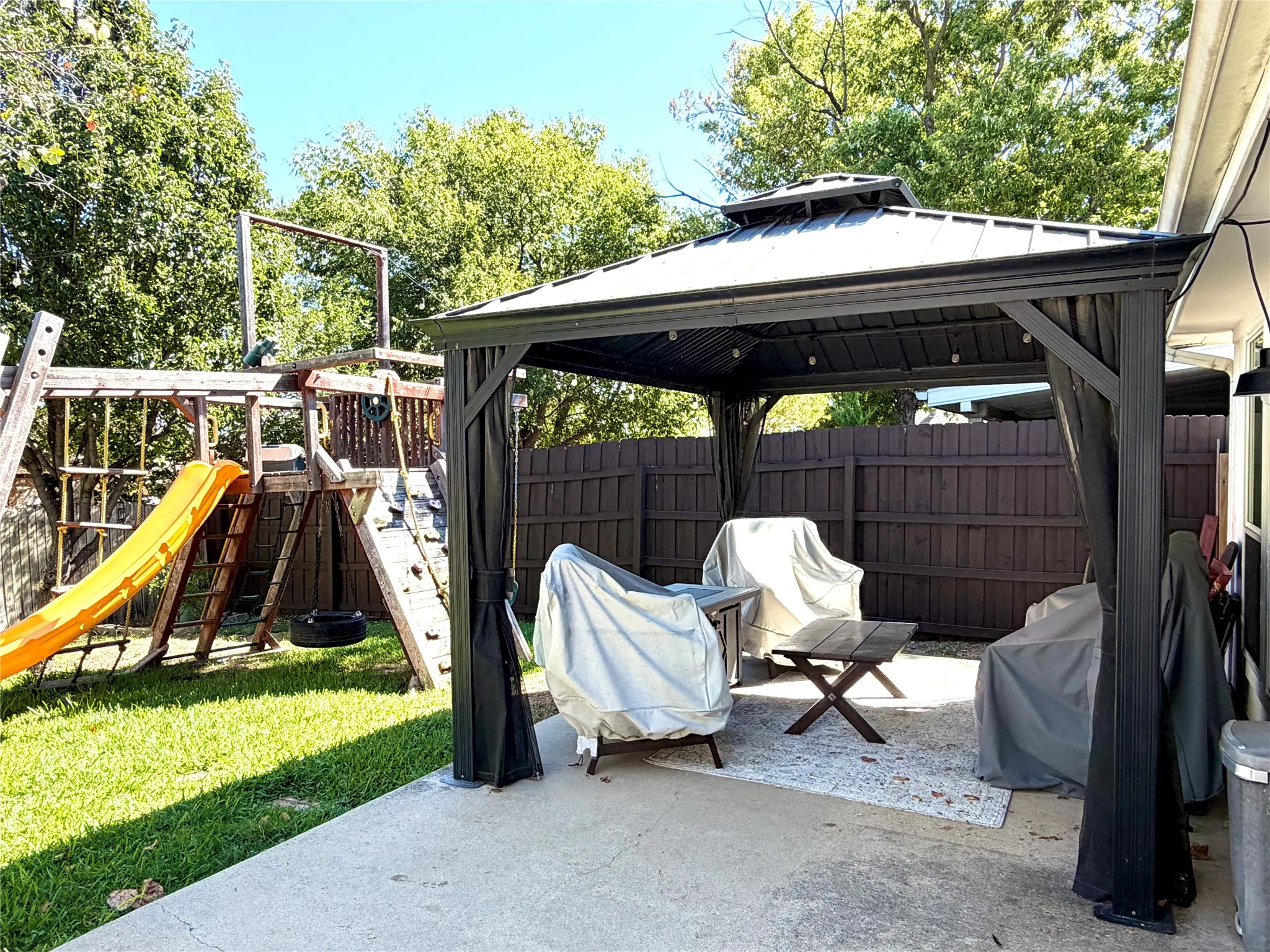 Gazebo on Patio