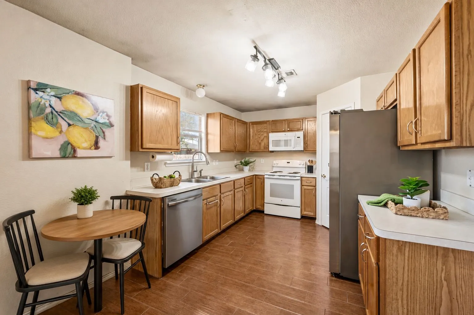 Virtually staged Breakfast Nook