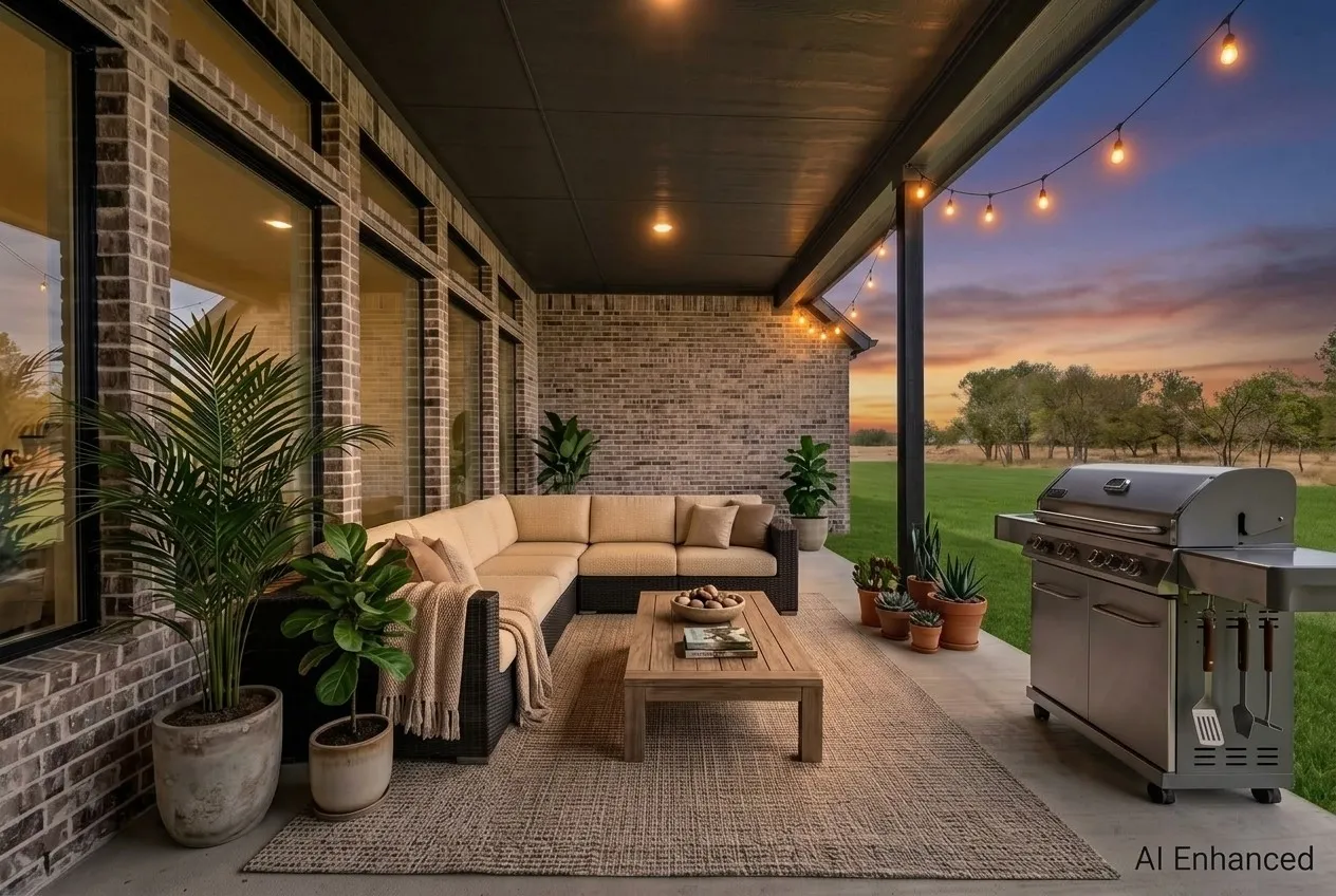 patio 2 dusk