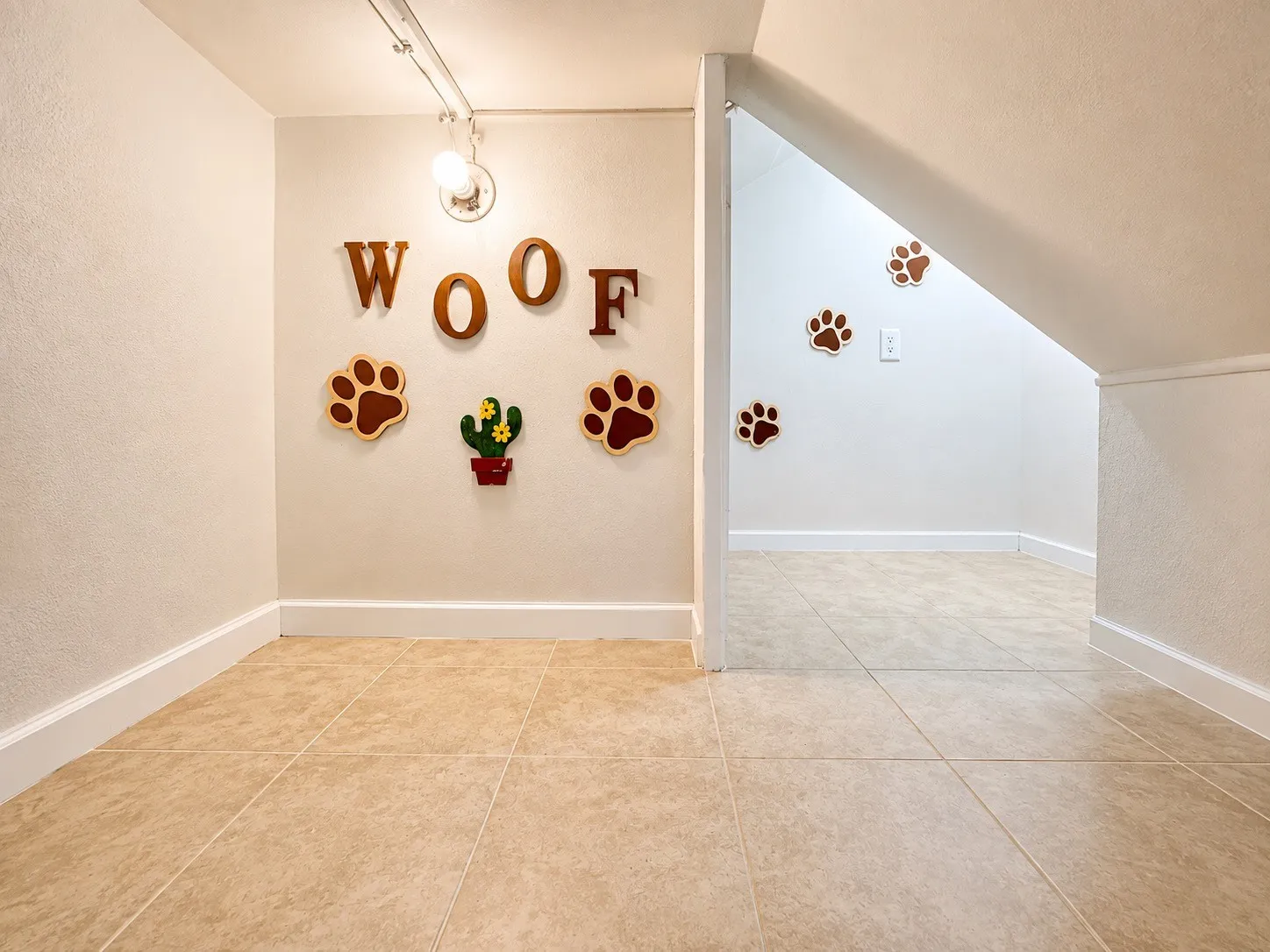 Pets room inside.