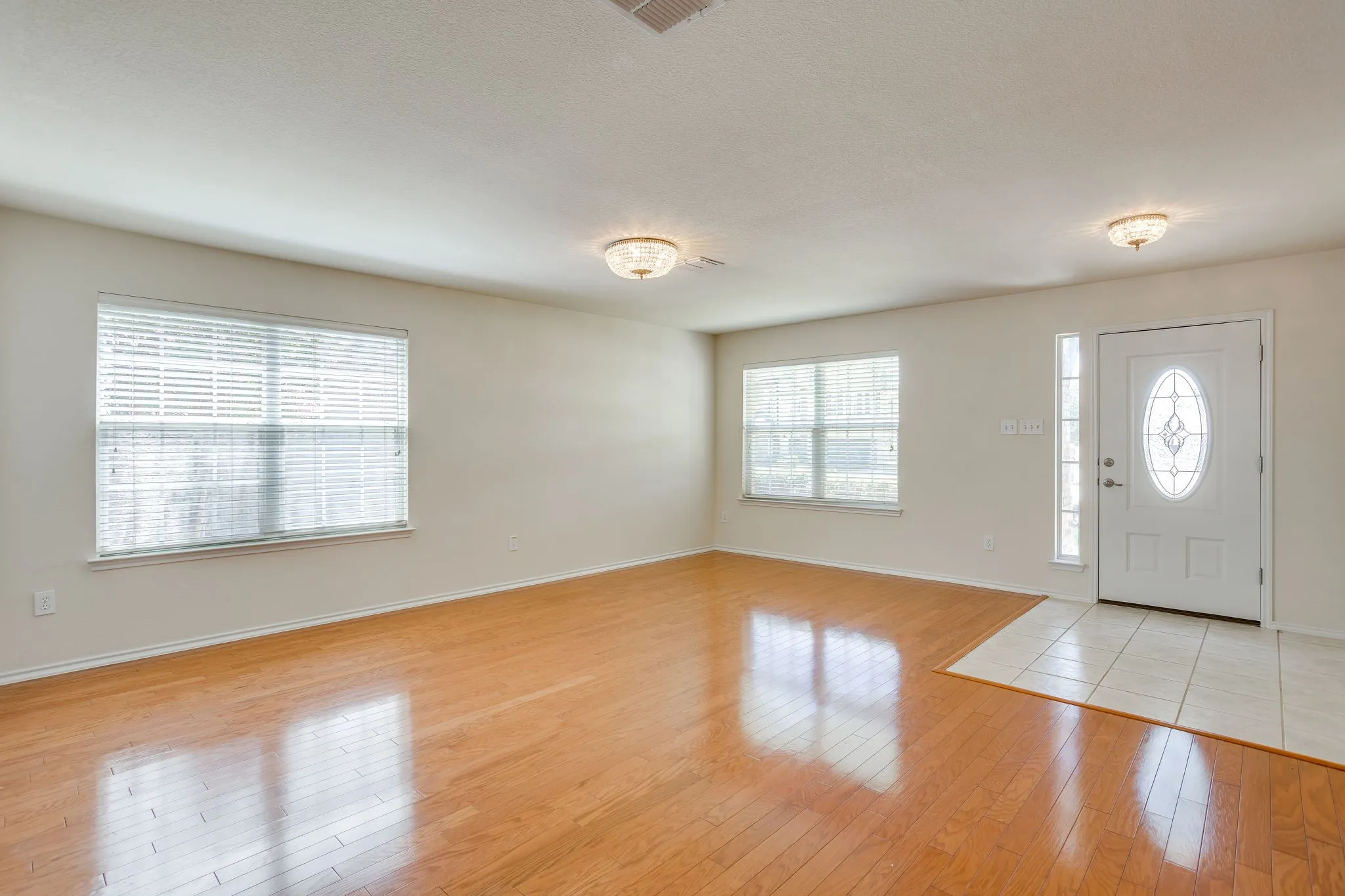 Front entry Living Room area.