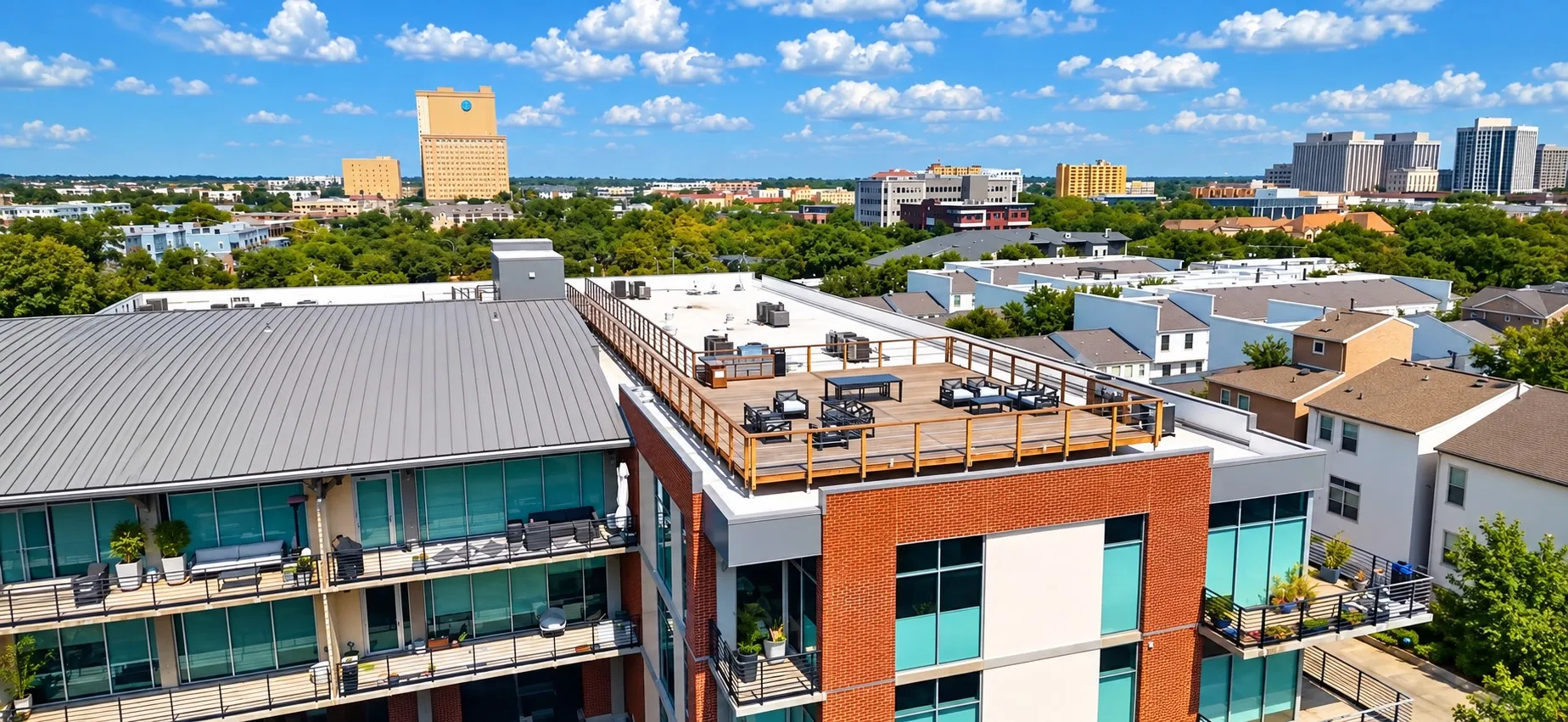 The best rooftop deck in Dallas!