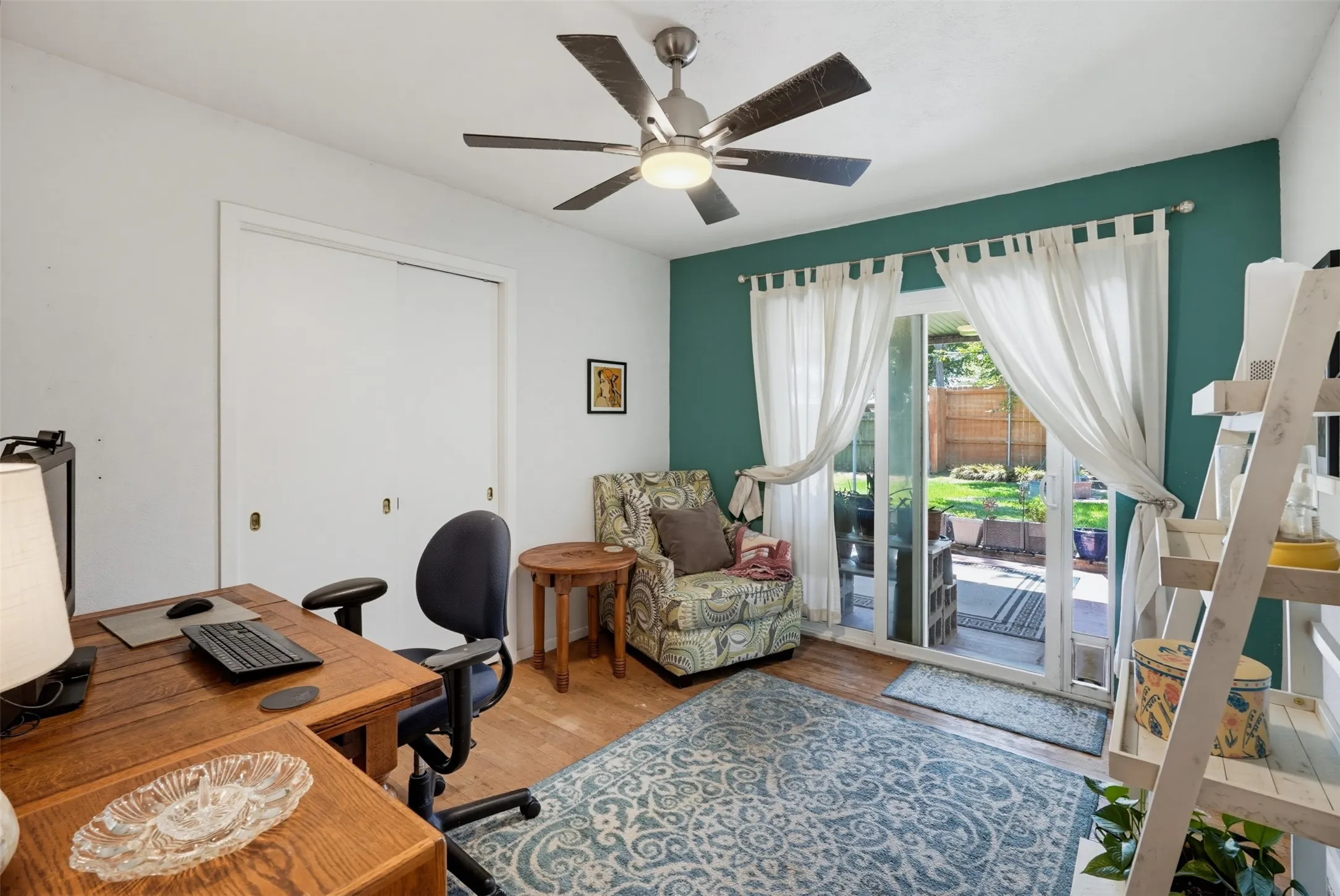 3rd Bedroom that functions well as an office!