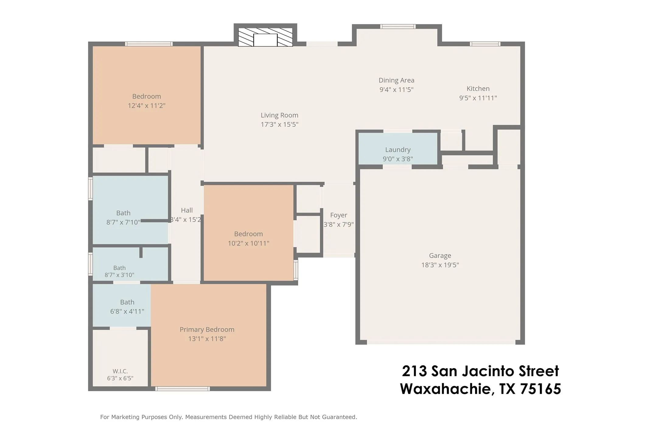 Well laid out floor plan